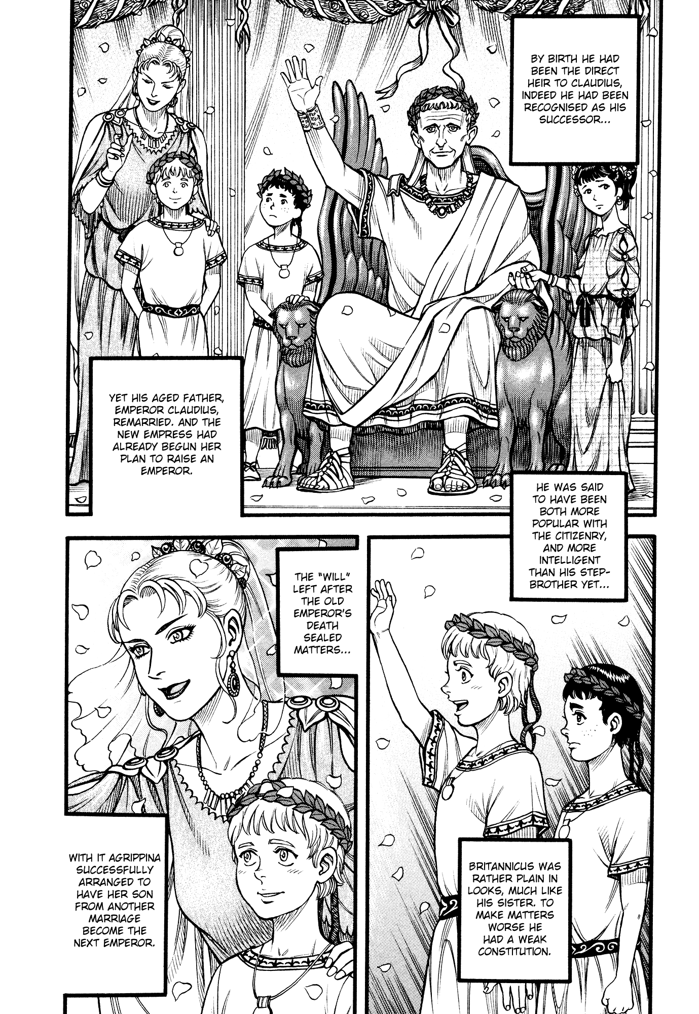 Kento Ankokuden Cestvs Chapter 122 page 14 - Chapter 122: The Empresses' Son