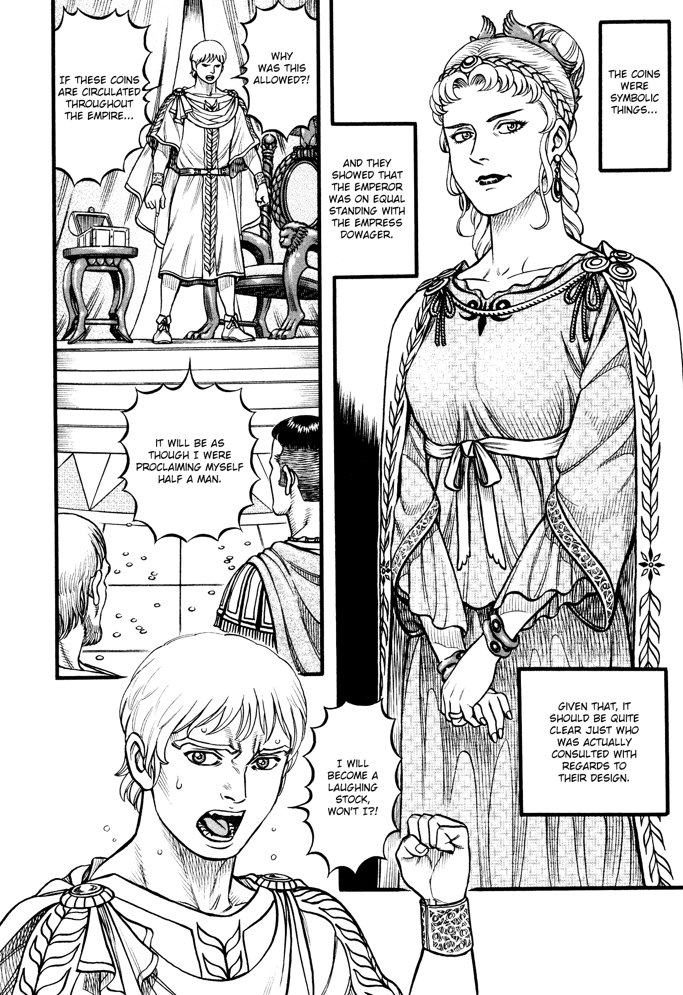 Kento Ankokuden Cestvs Chapter 122 page 8 - Chapter 122: The Empresses' Son