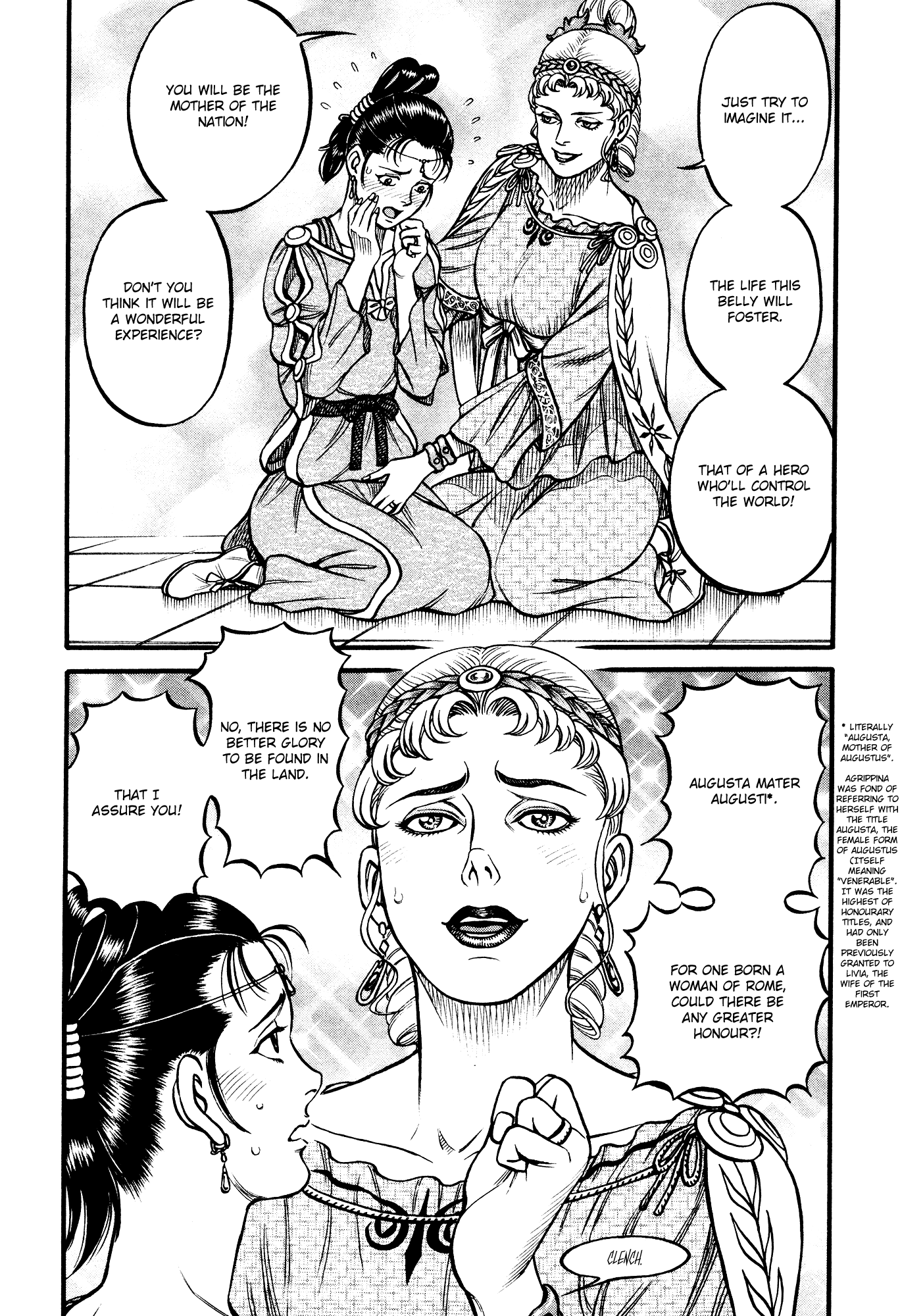 Kento Ankokuden Cestvs Chapter 124 page 10 - Chapter 124: For One Born A Woman Of Rome