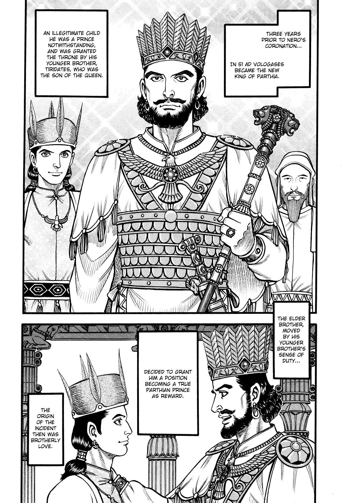 Kento Ankokuden Cestvs Chapter 127 page 4 - Chapter 127: The Two Delegations