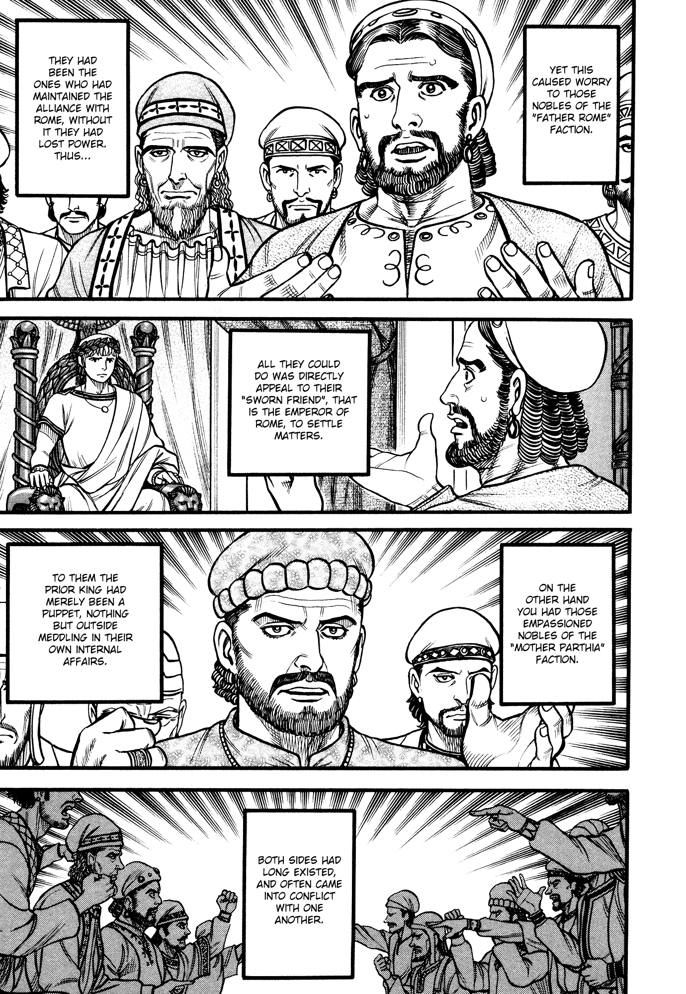 Kento Ankokuden Cestvs Chapter 127 page 6 - Chapter 127: The Two Delegations