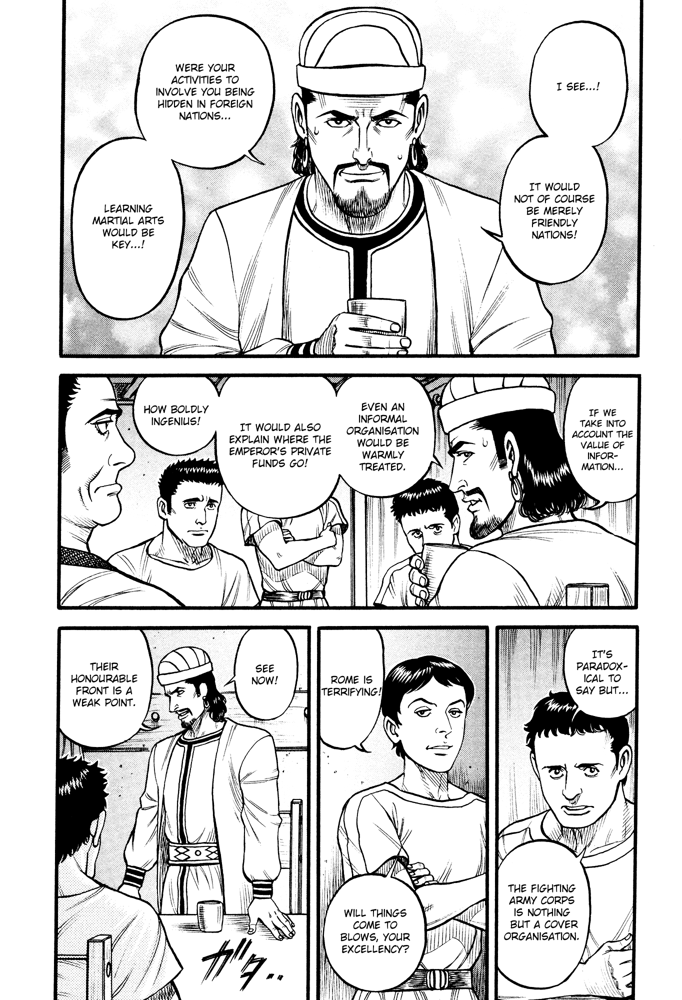 Kento Ankokuden Cestvs Chapter 128 page 14 - Chapter 128: The Intelligence War