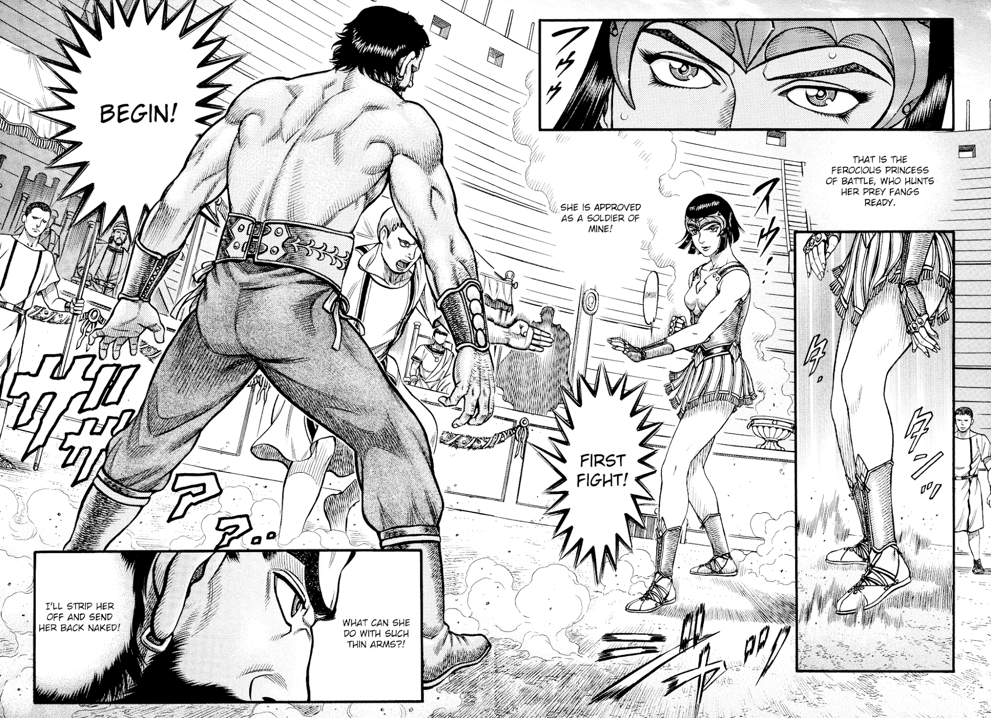 Kento Ankokuden Cestvs Chapter 132 page 11 - Chapter 132: The Battle Princess Dances