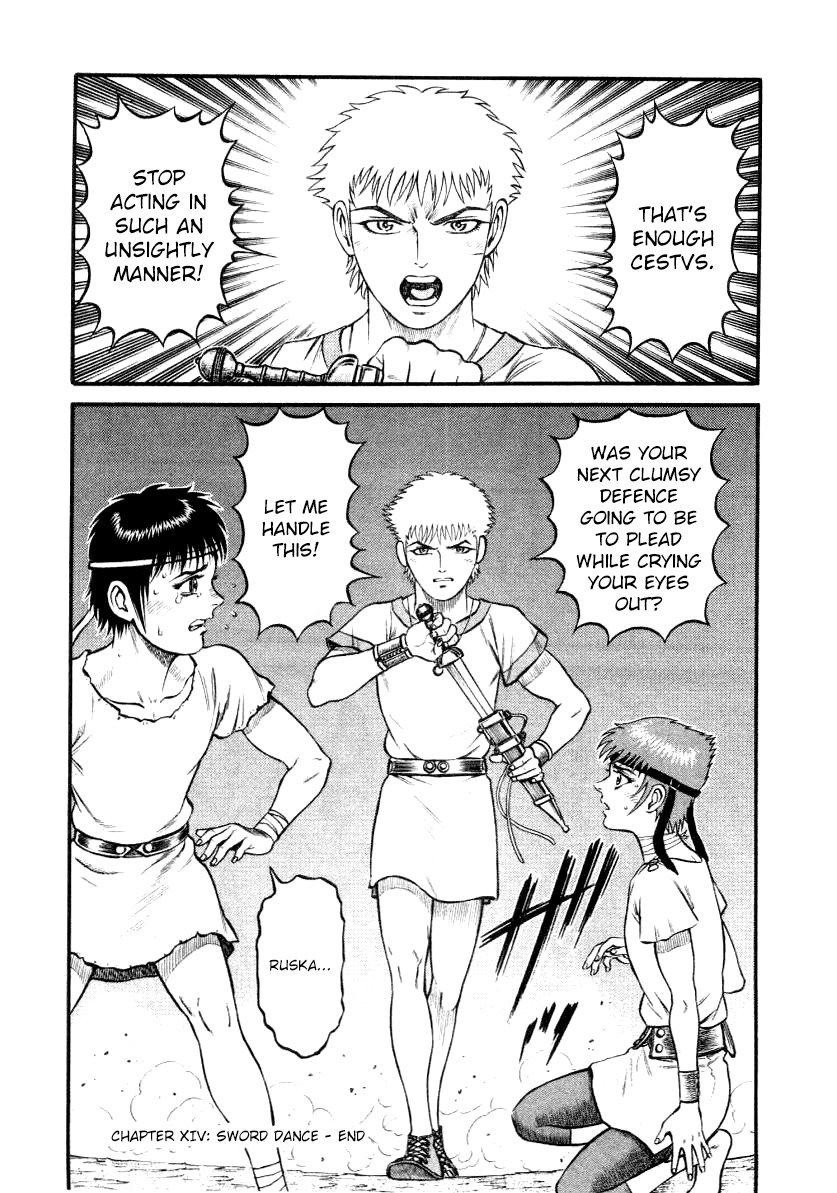 Kento Ankokuden Cestvs Chapter 14 page 22 - Chapter 14: Sword Dance