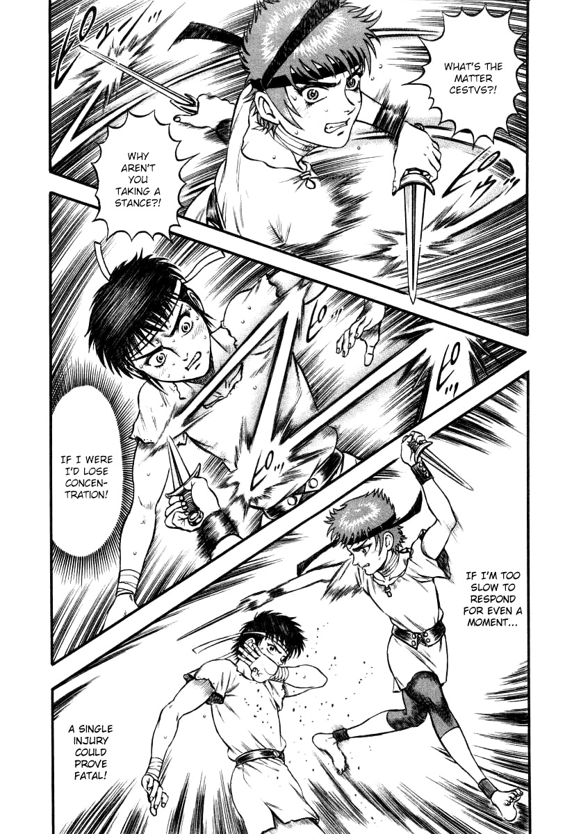Kento Ankokuden Cestvs Chapter 14 page 8 - Chapter 14: Sword Dance