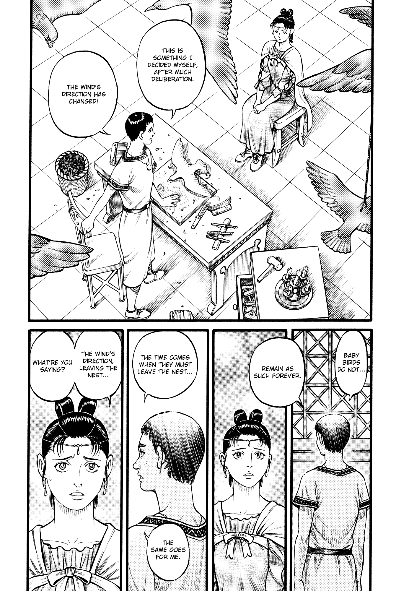 Kento Ankokuden Cestvs Chapter 150 page 3 - Chapter 150: The Baby Bird's Fall