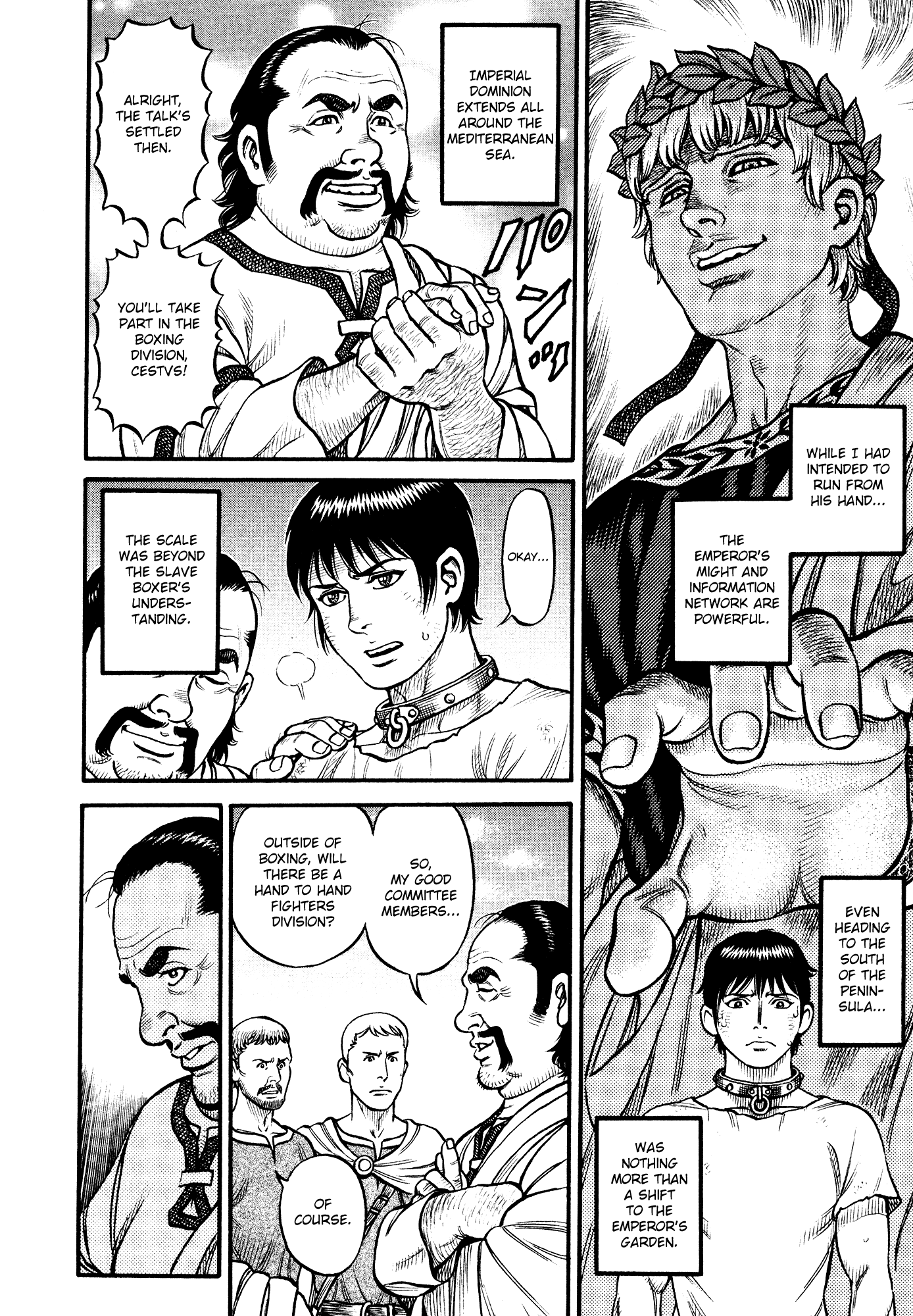 Kento Ankokuden Cestvs Chapter 154 page 10 - Chapter 154: Envoys of the Emperor [END]