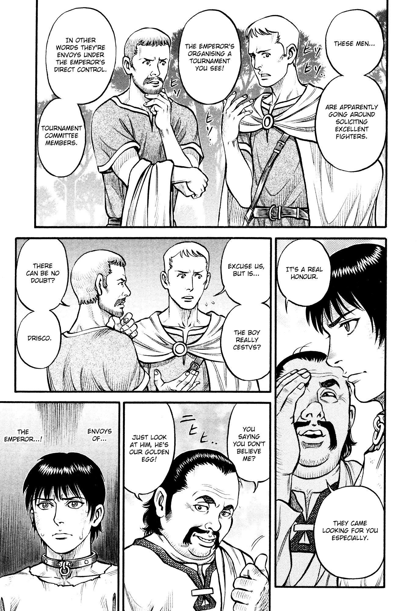 Kento Ankokuden Cestvs Chapter 154 page 5 - Chapter 154: Envoys of the Emperor [END]
