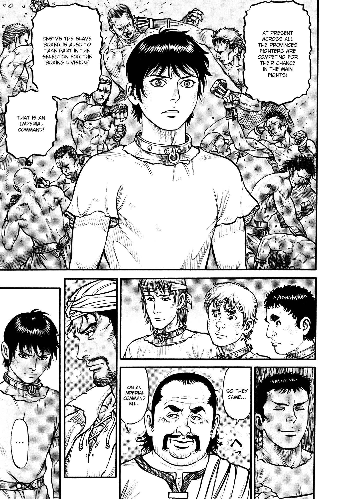 Kento Ankokuden Cestvs Chapter 154 page 7 - Chapter 154: Envoys of the Emperor [END]