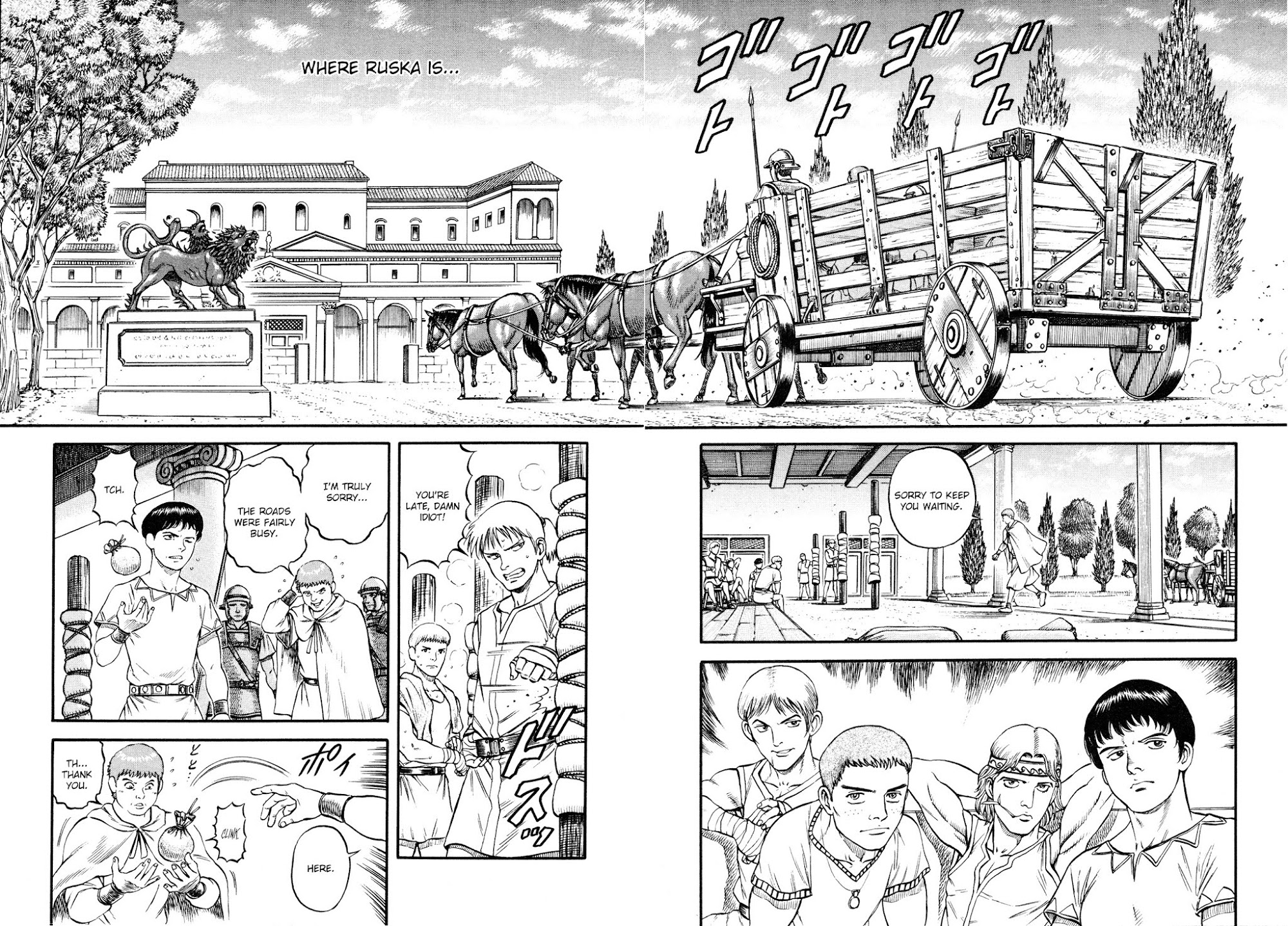 Kento Ankokuden Cestvs Chapter 18 page 13 - Chapter 18: Those Who Command, Those Who Obey