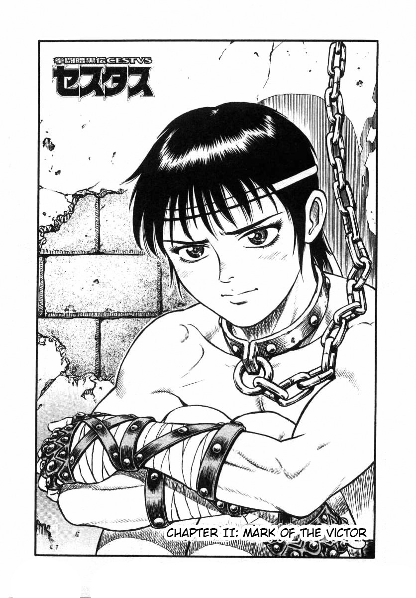 Kento Ankokuden Cestvs Chapter 2 page 1 - Chapter 2: Mark of the Victor