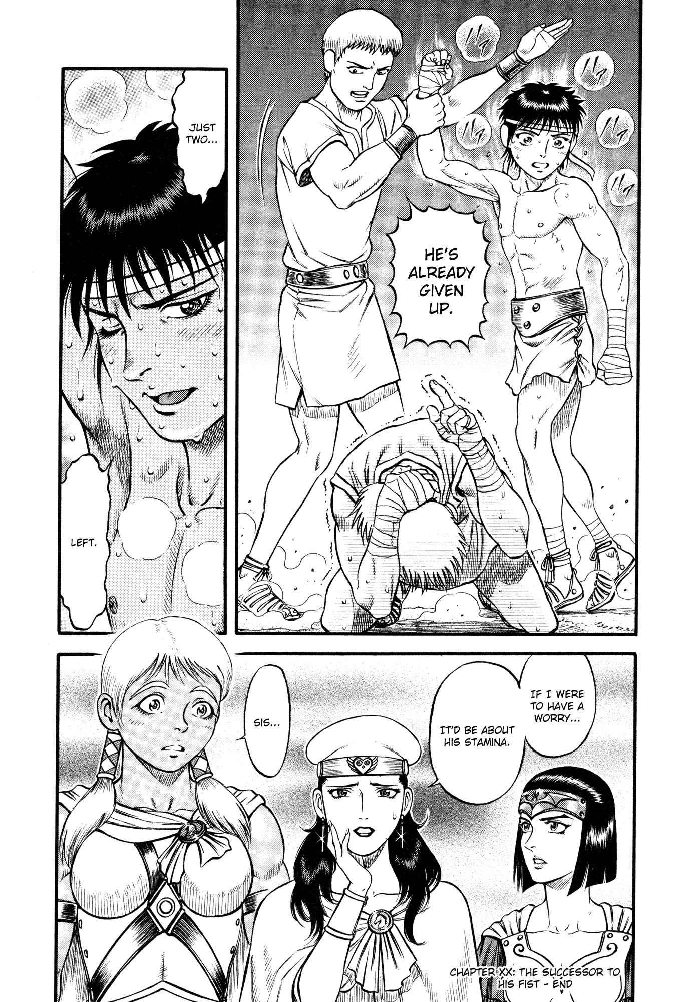Kento Ankokuden Cestvs Chapter 20 page 22 - Chapter 20: The Successor to His Fist