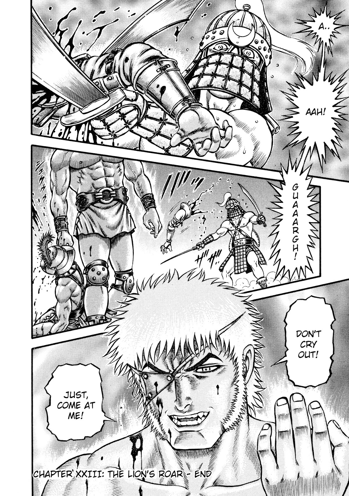 Kento Ankokuden Cestvs Chapter 23 page 21 - Chapter 23: The Lion's Roar