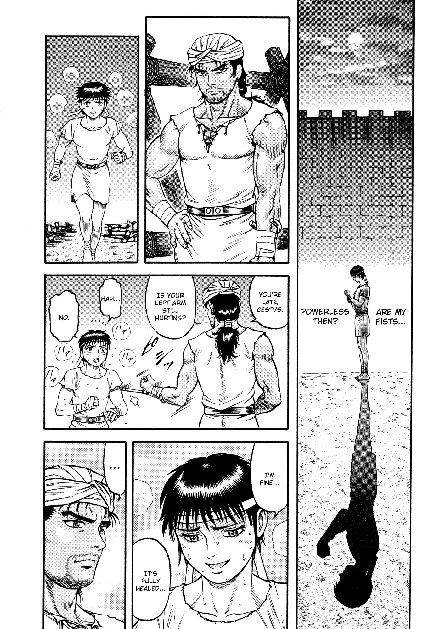 Kento Ankokuden Cestvs Chapter 25 page 7 - Chapter 25: A Magic Fist
