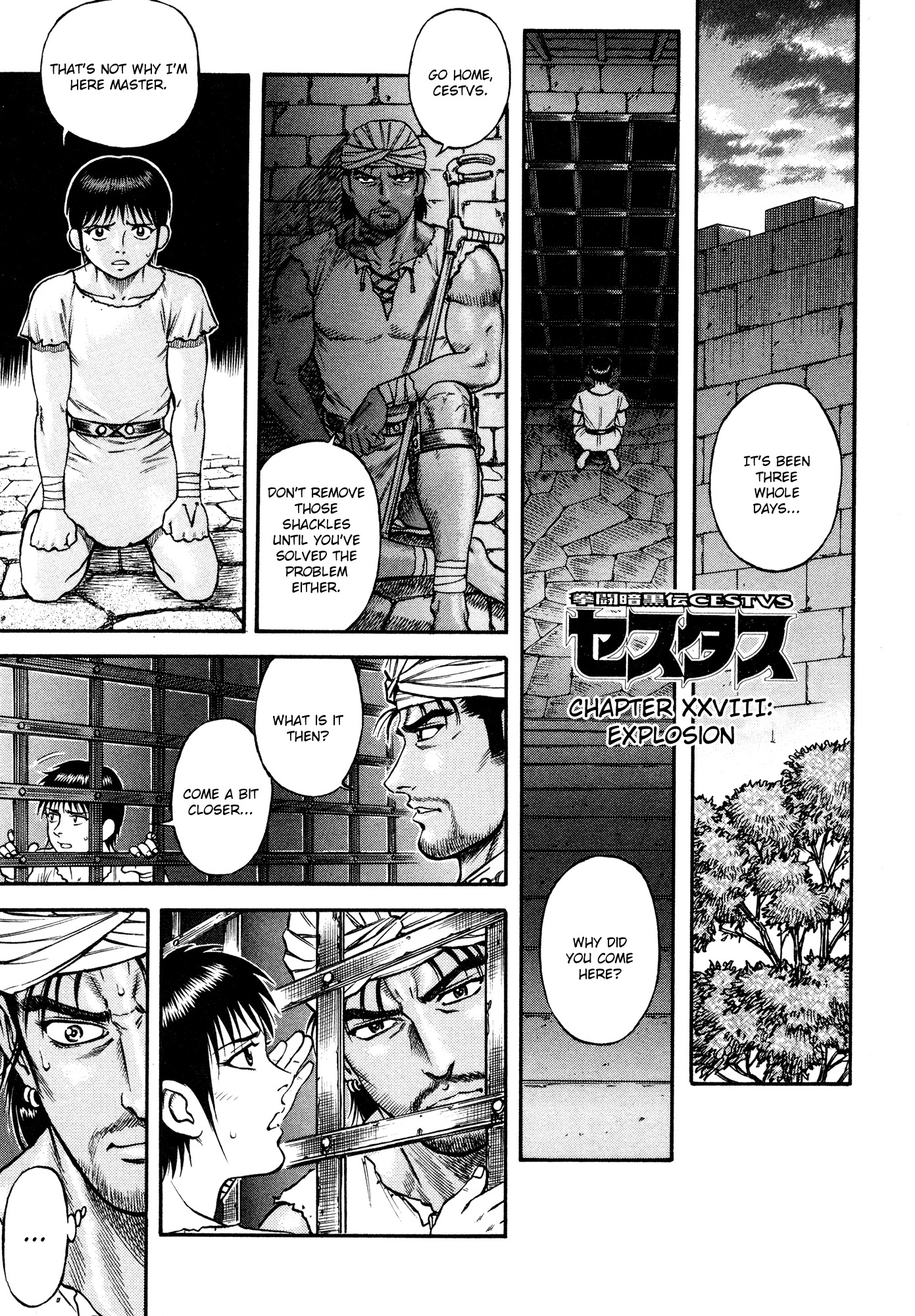 Kento Ankokuden Cestvs Chapter 28 page 1 - Chapter 28: Explosion