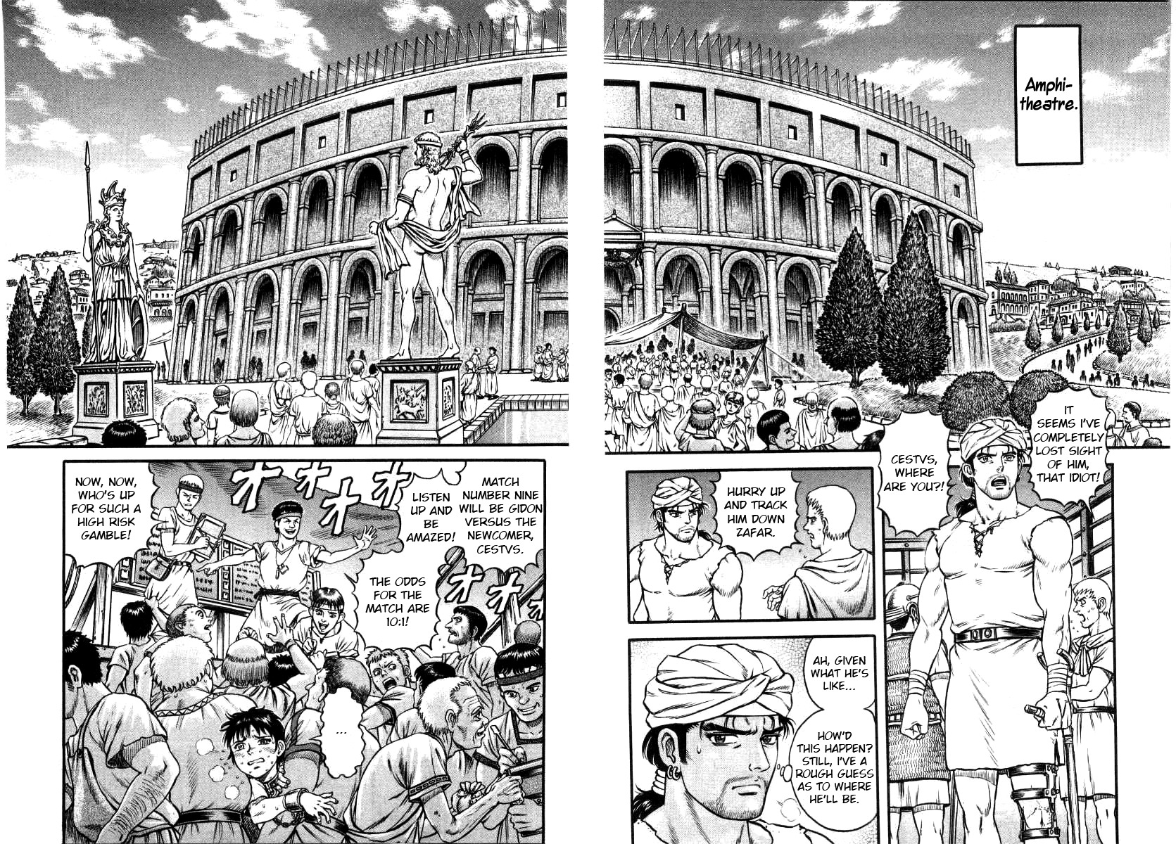 Kento Ankokuden Cestvs Chapter 3 page 6 - Chapter 3: The Imperial Capital Rome