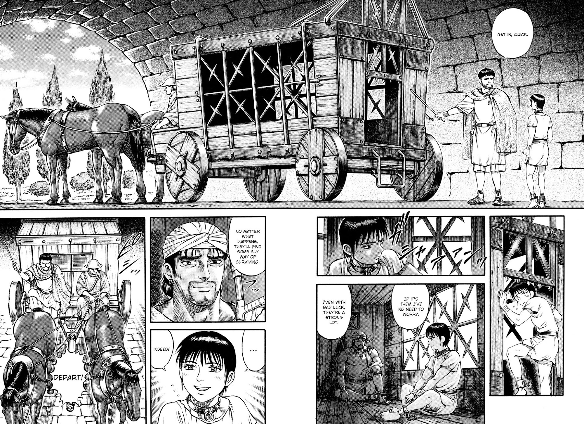 Kento Ankokuden Cestvs Chapter 32 page 10 - Chapter 32: Parting