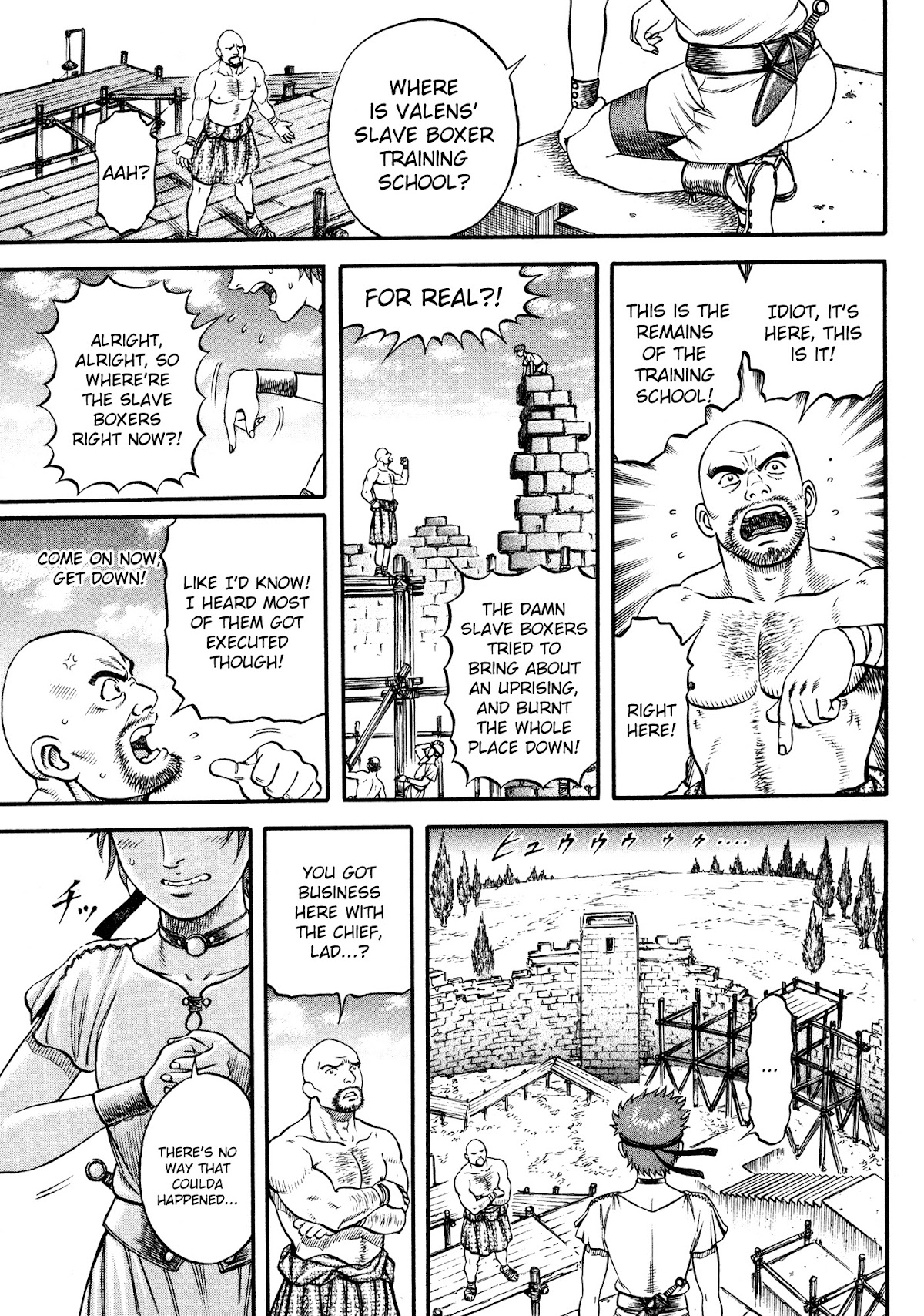 Kento Ankokuden Cestvs Chapter 32 page 15 - Chapter 32: Parting
