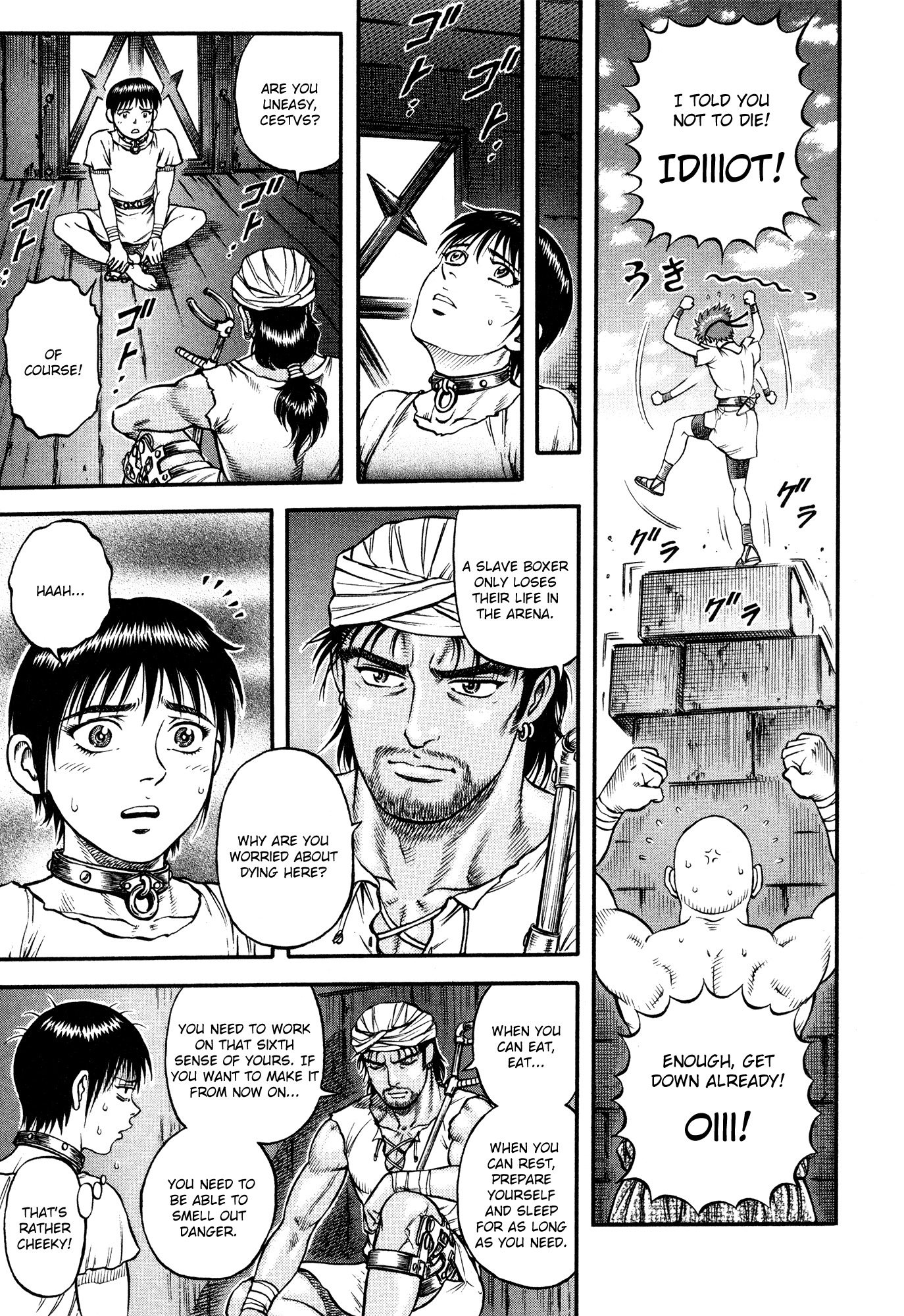 Kento Ankokuden Cestvs Chapter 32 page 17 - Chapter 32: Parting