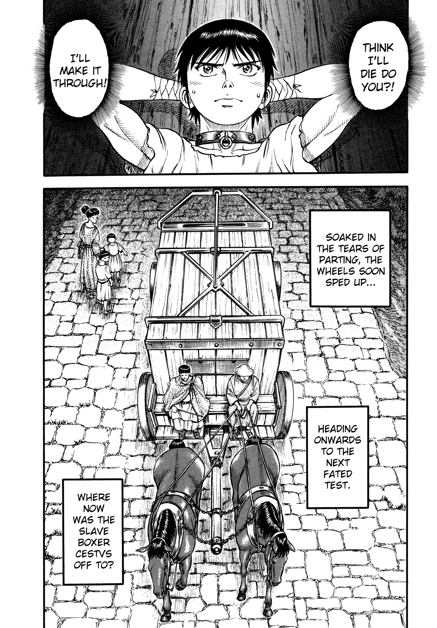 Kento Ankokuden Cestvs Chapter 32 page 18 - Chapter 32: Parting