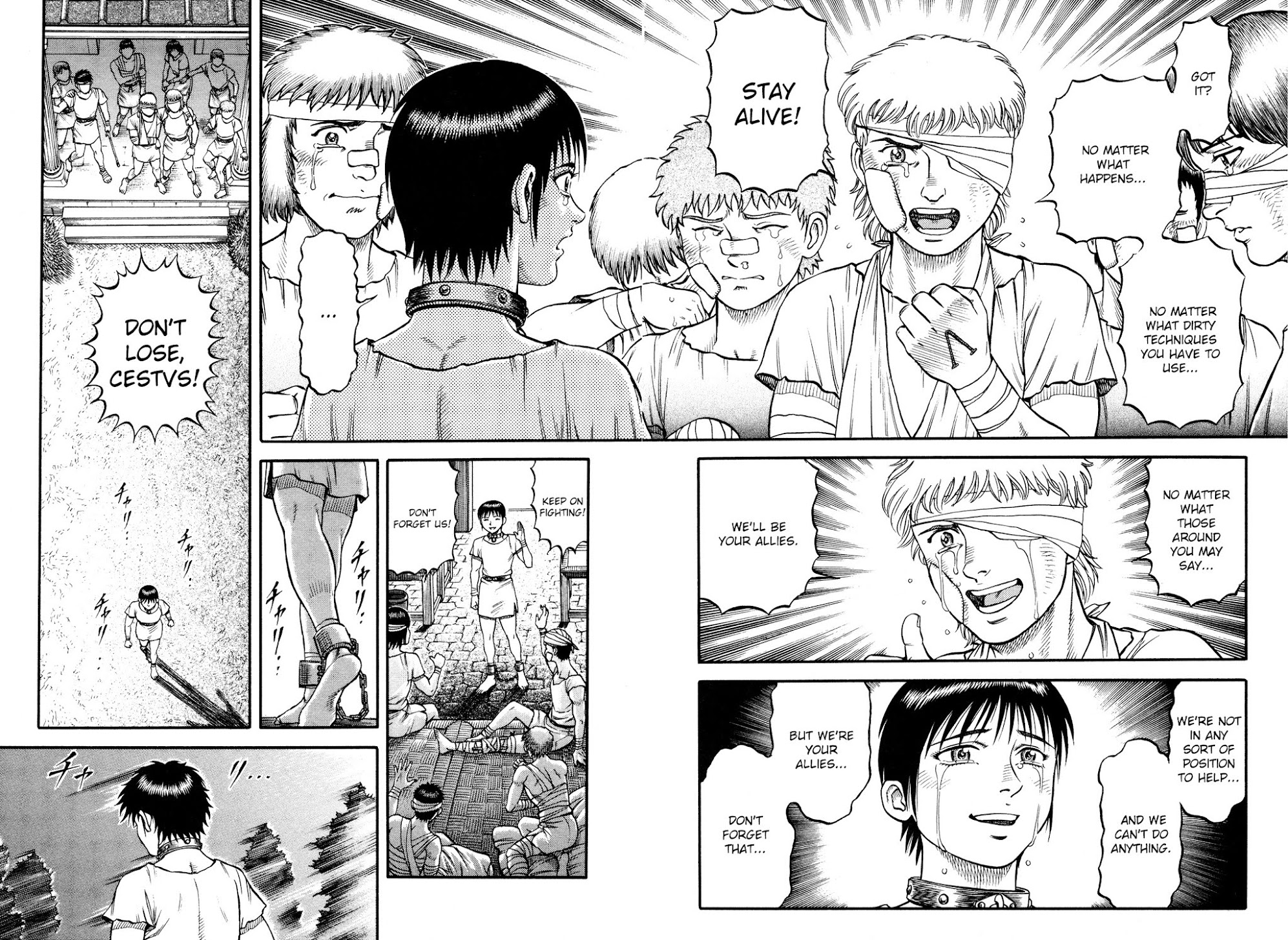 Kento Ankokuden Cestvs Chapter 32 page 7 - Chapter 32: Parting