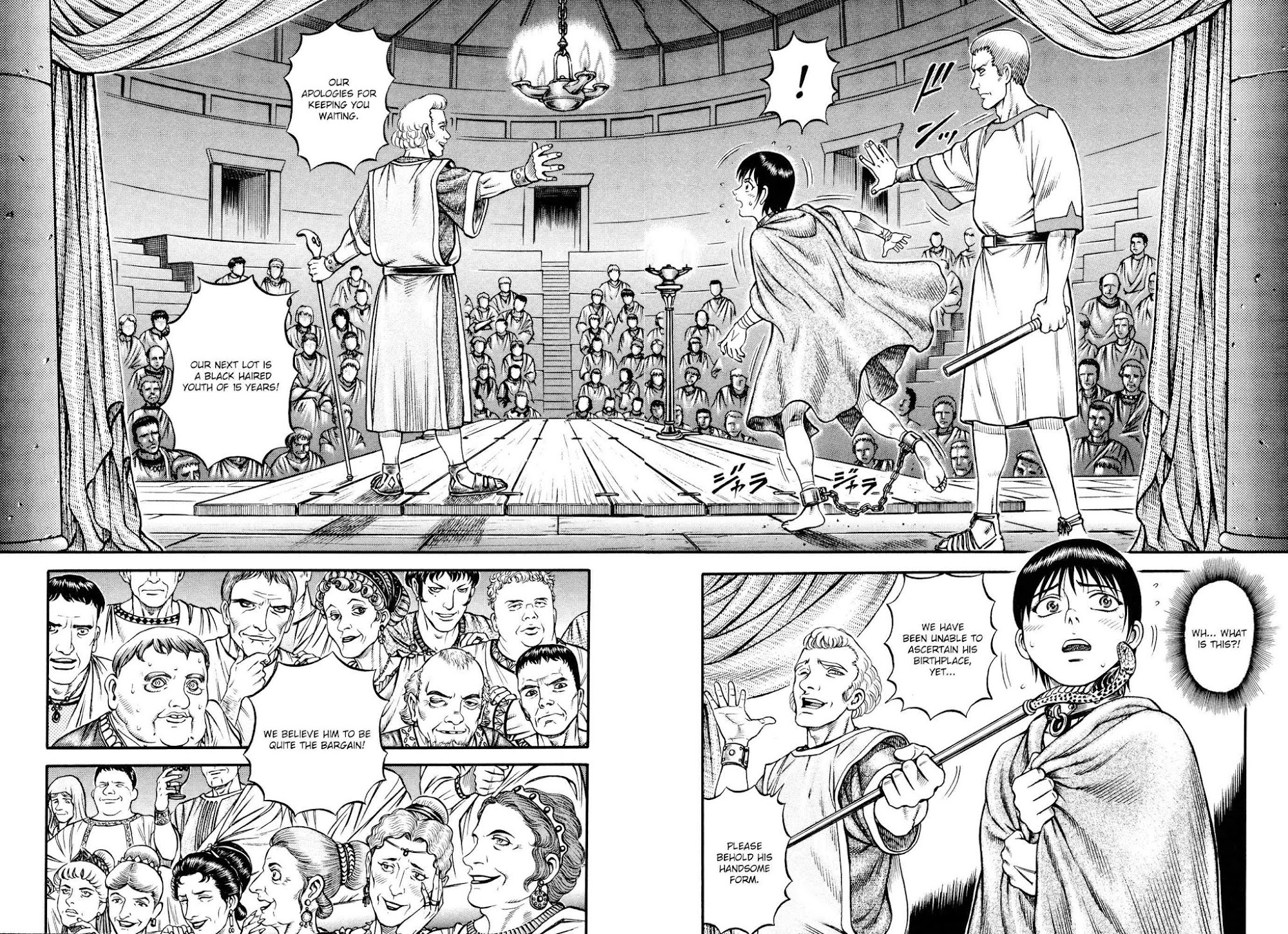 Kento Ankokuden Cestvs Chapter 33 page 22 - Chapter 33: The Slave Market