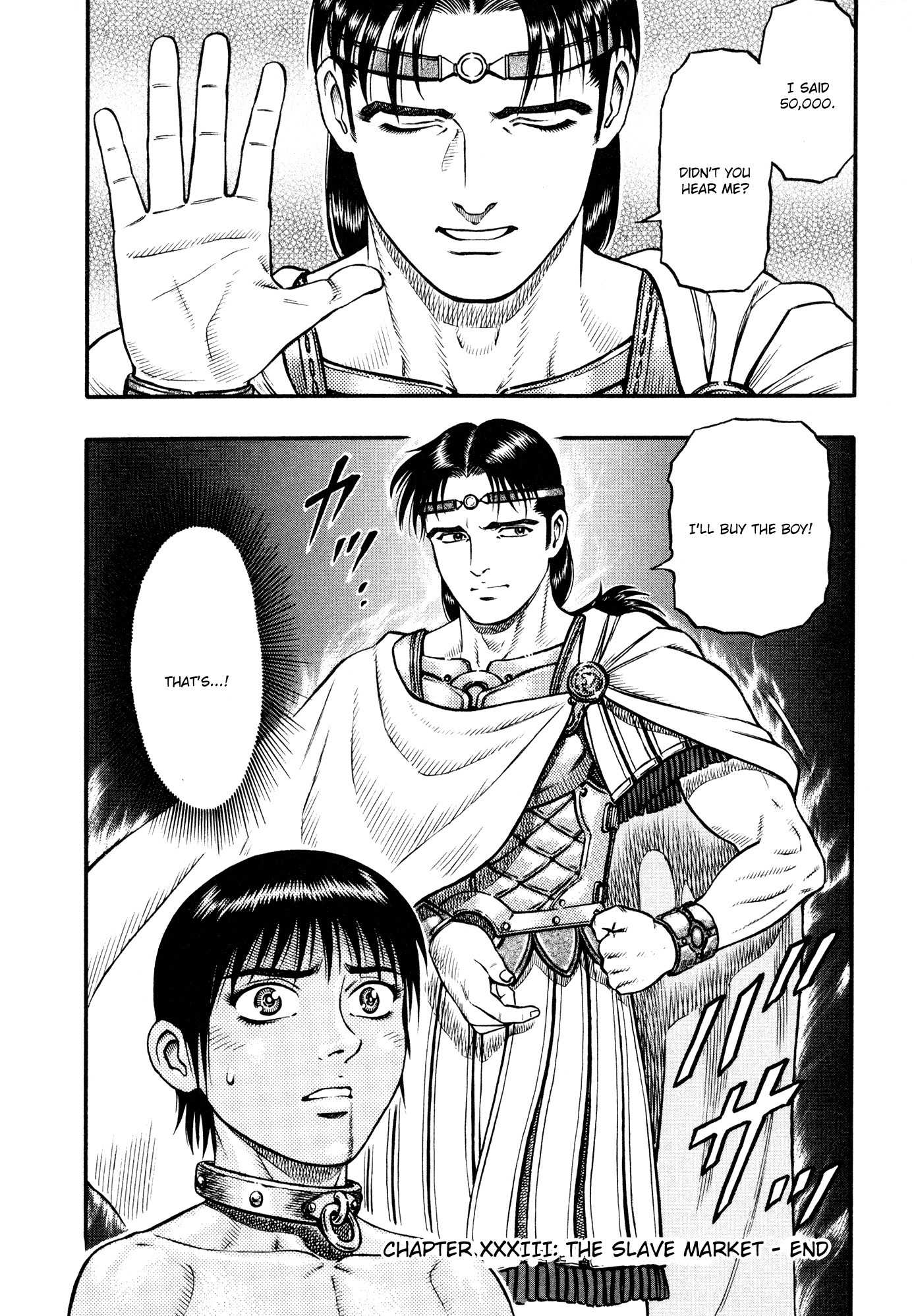 Kento Ankokuden Cestvs Chapter 33 page 32 - Chapter 33: The Slave Market