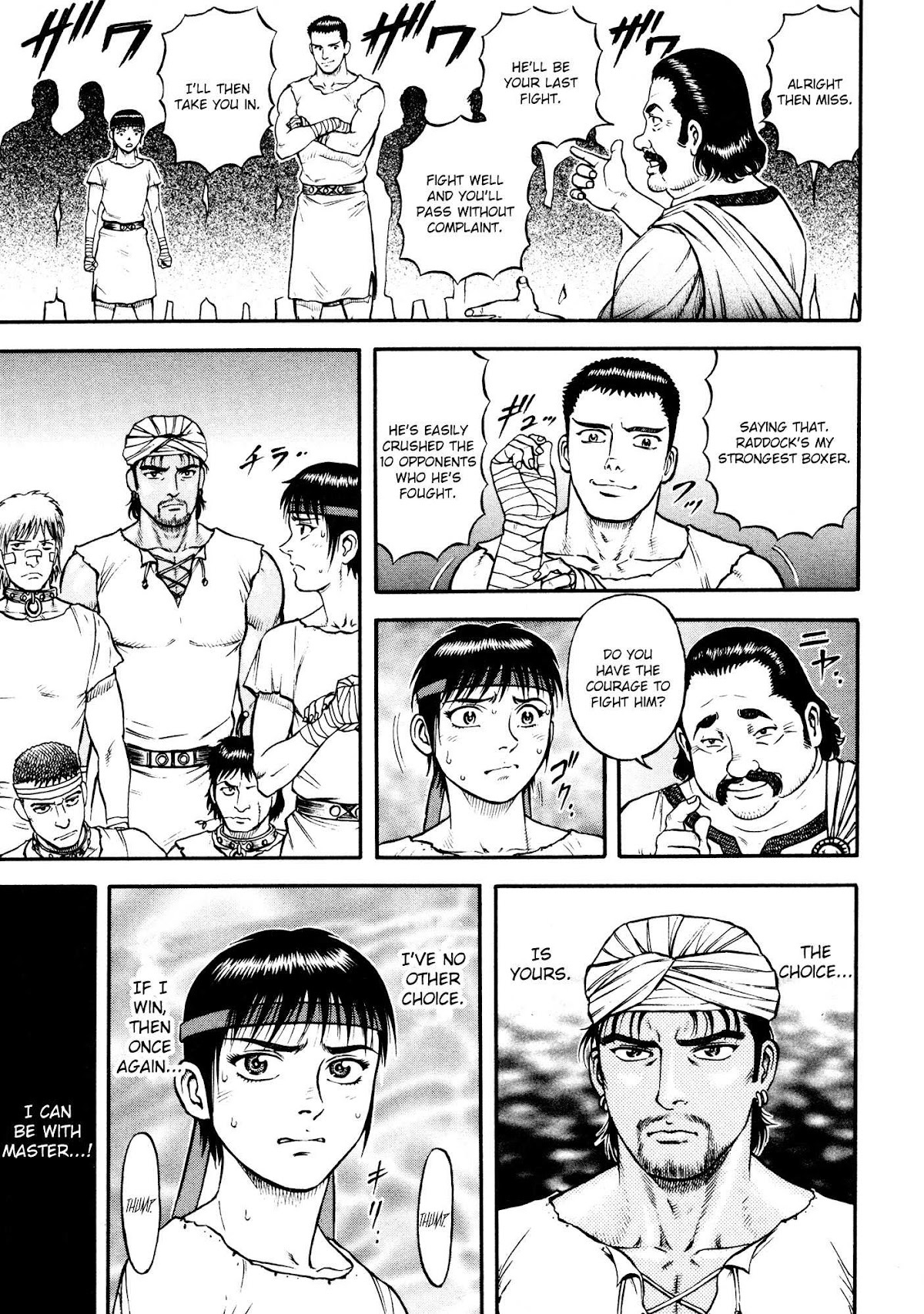 Kento Ankokuden Cestvs Chapter 39 page 11 - Chapter 39: Test Fights