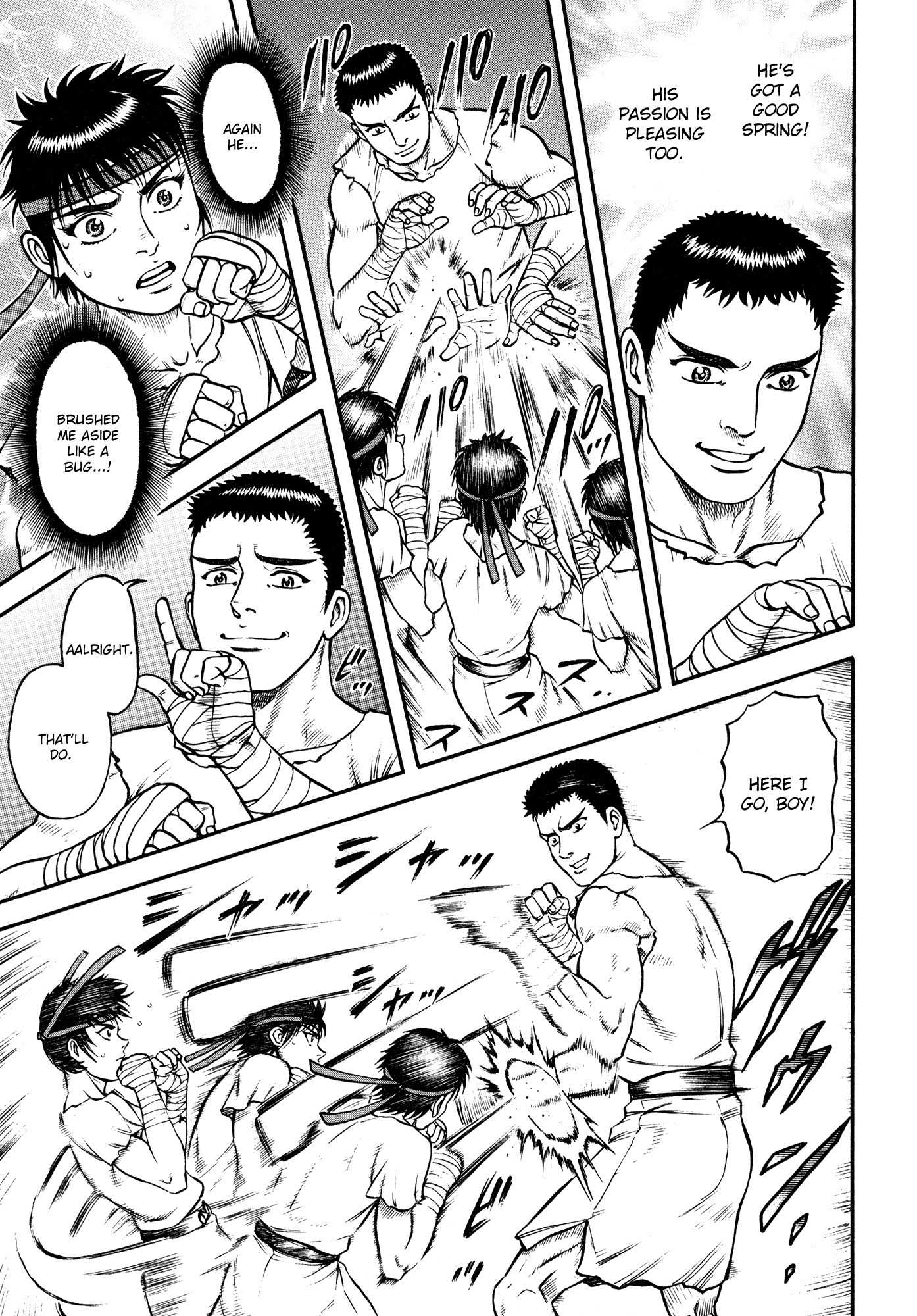 Kento Ankokuden Cestvs Chapter 39 page 13 - Chapter 39: Test Fights