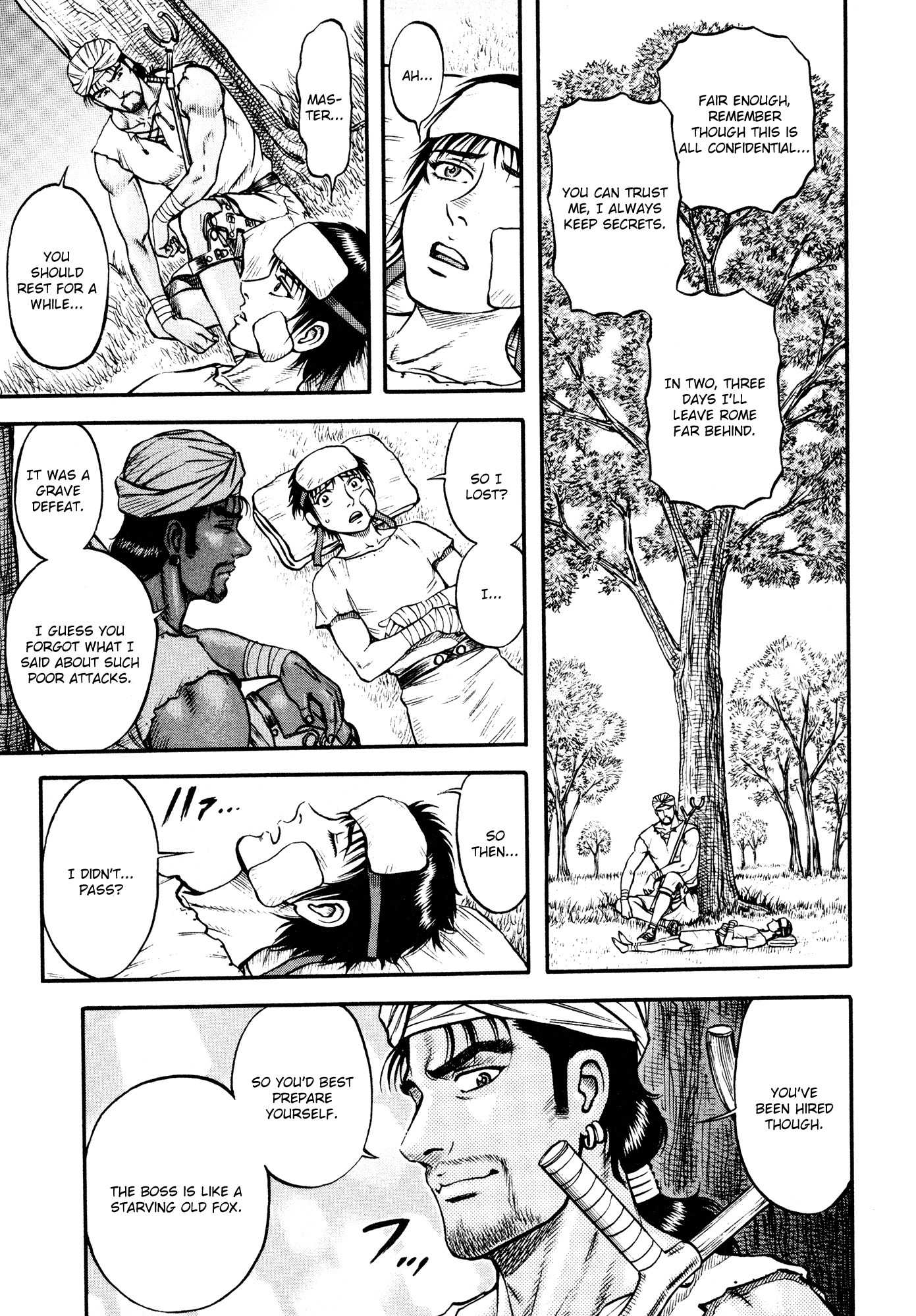 Kento Ankokuden Cestvs Chapter 39 page 21 - Chapter 39: Test Fights