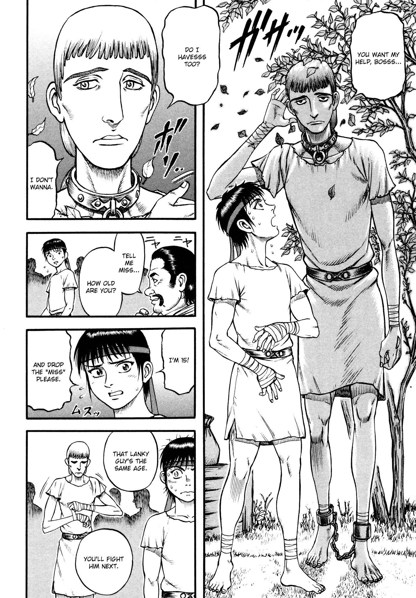 Kento Ankokuden Cestvs Chapter 39 page 4 - Chapter 39: Test Fights