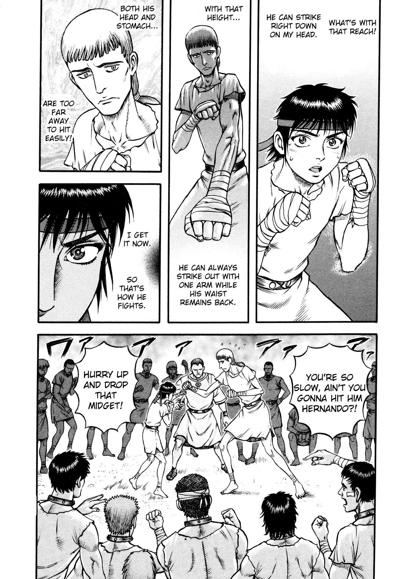 Kento Ankokuden Cestvs Chapter 39 page 6 - Chapter 39: Test Fights