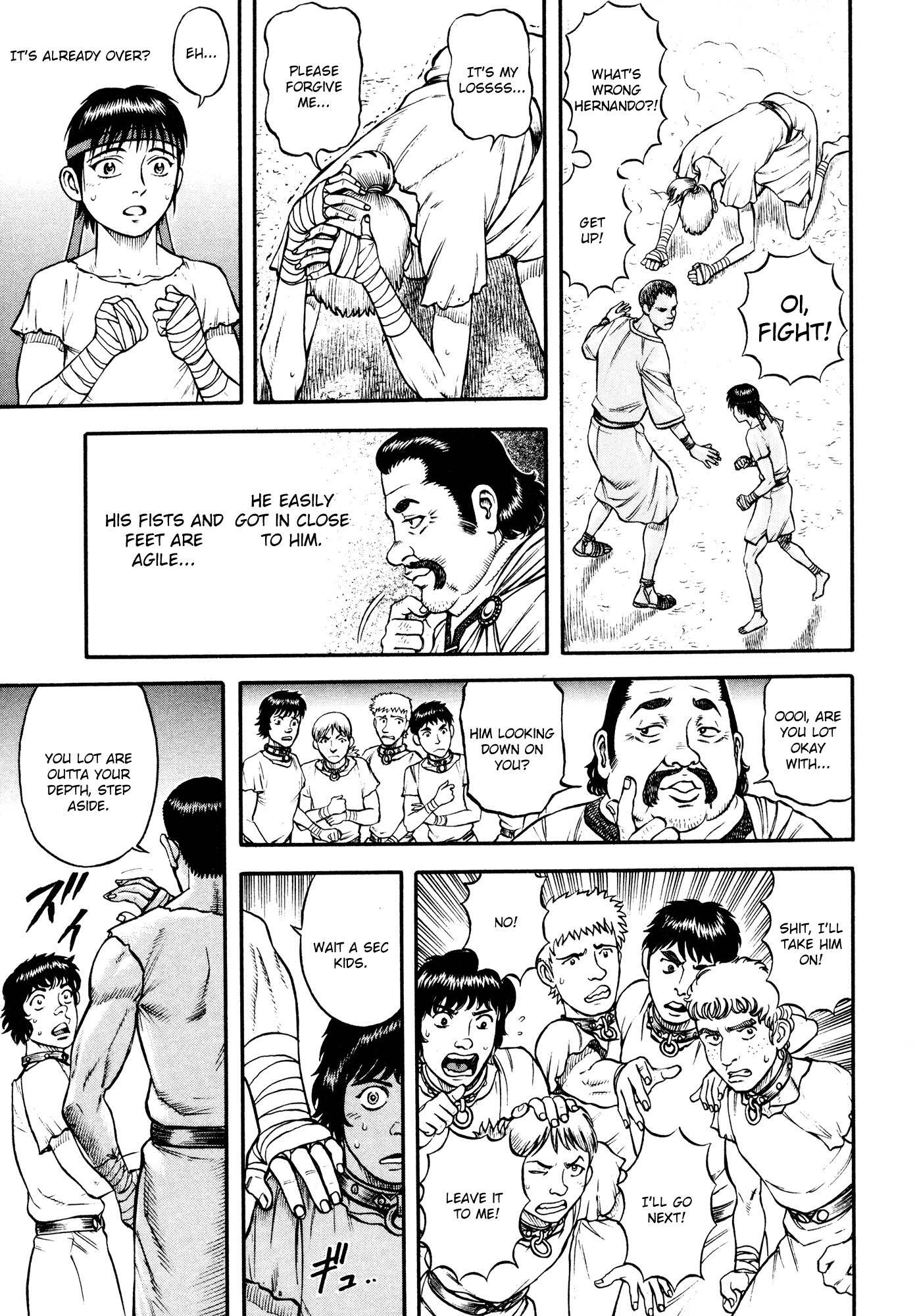 Kento Ankokuden Cestvs Chapter 39 page 9 - Chapter 39: Test Fights