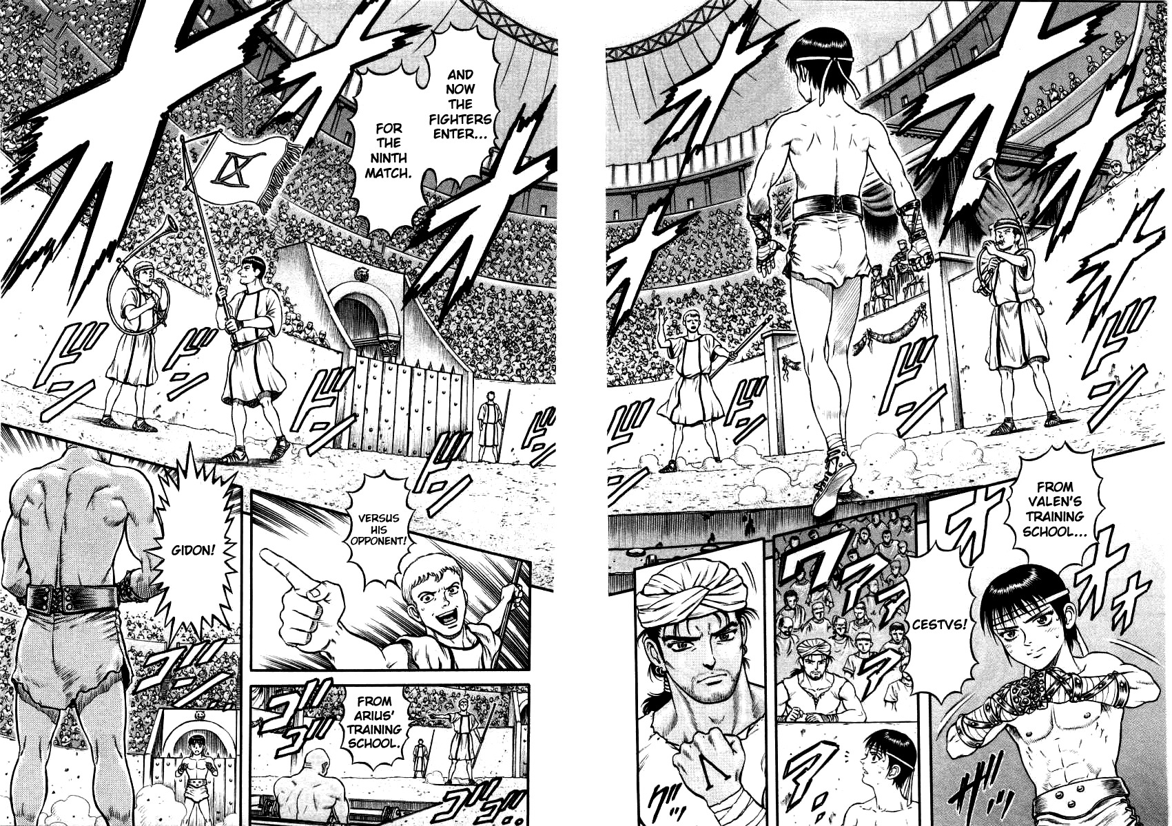 Kento Ankokuden Cestvs Chapter 4 page 9 - Chapter 4: The Round Battlefield