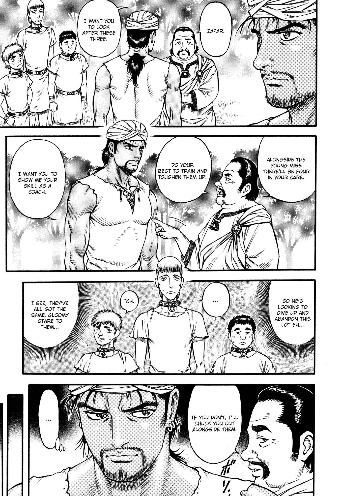 Kento Ankokuden Cestvs Chapter 41 page 11 - Chapter 41: The Slave Highway