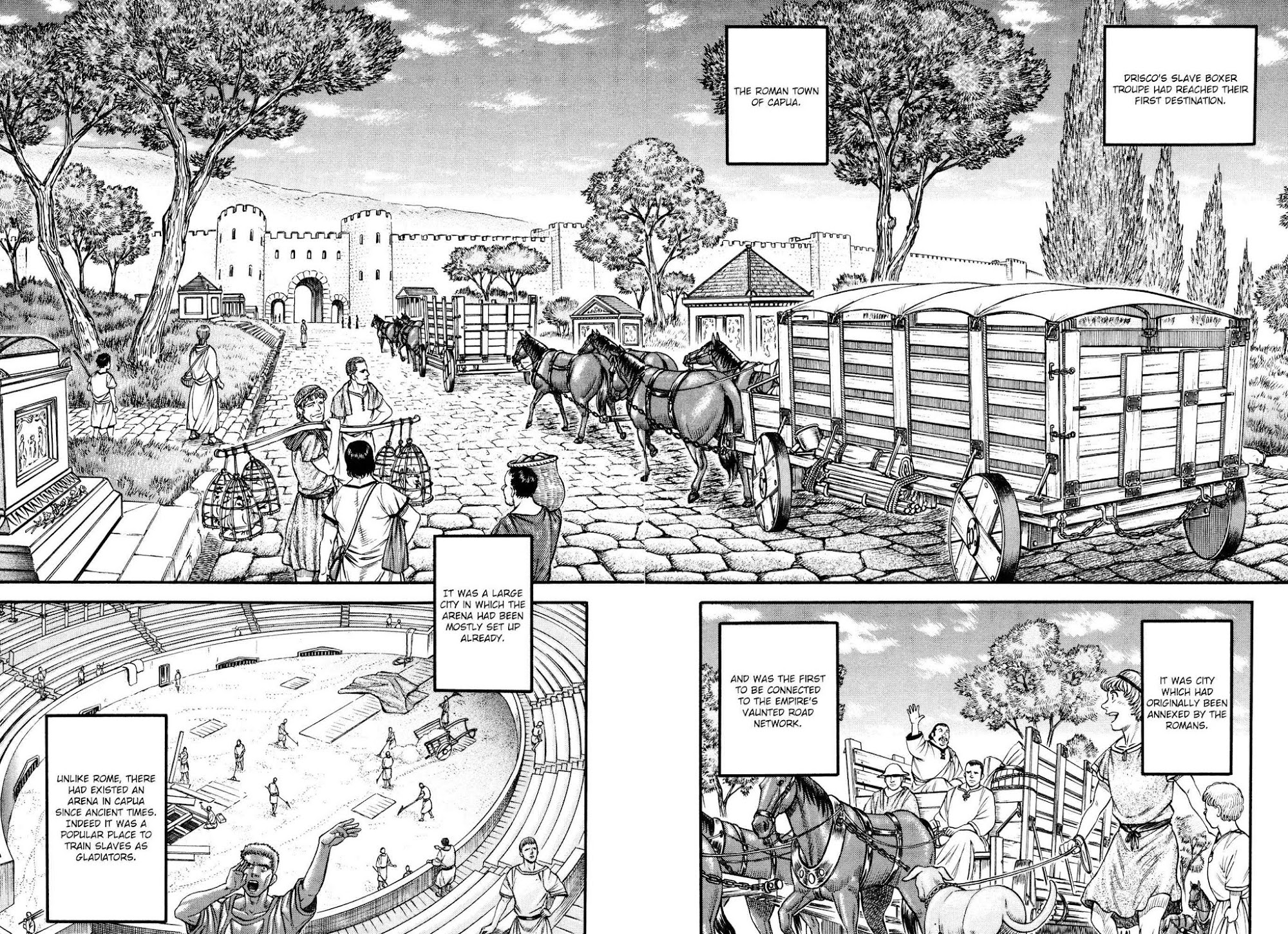Kento Ankokuden Cestvs Chapter 41 page 29 - Chapter 41: The Slave Highway