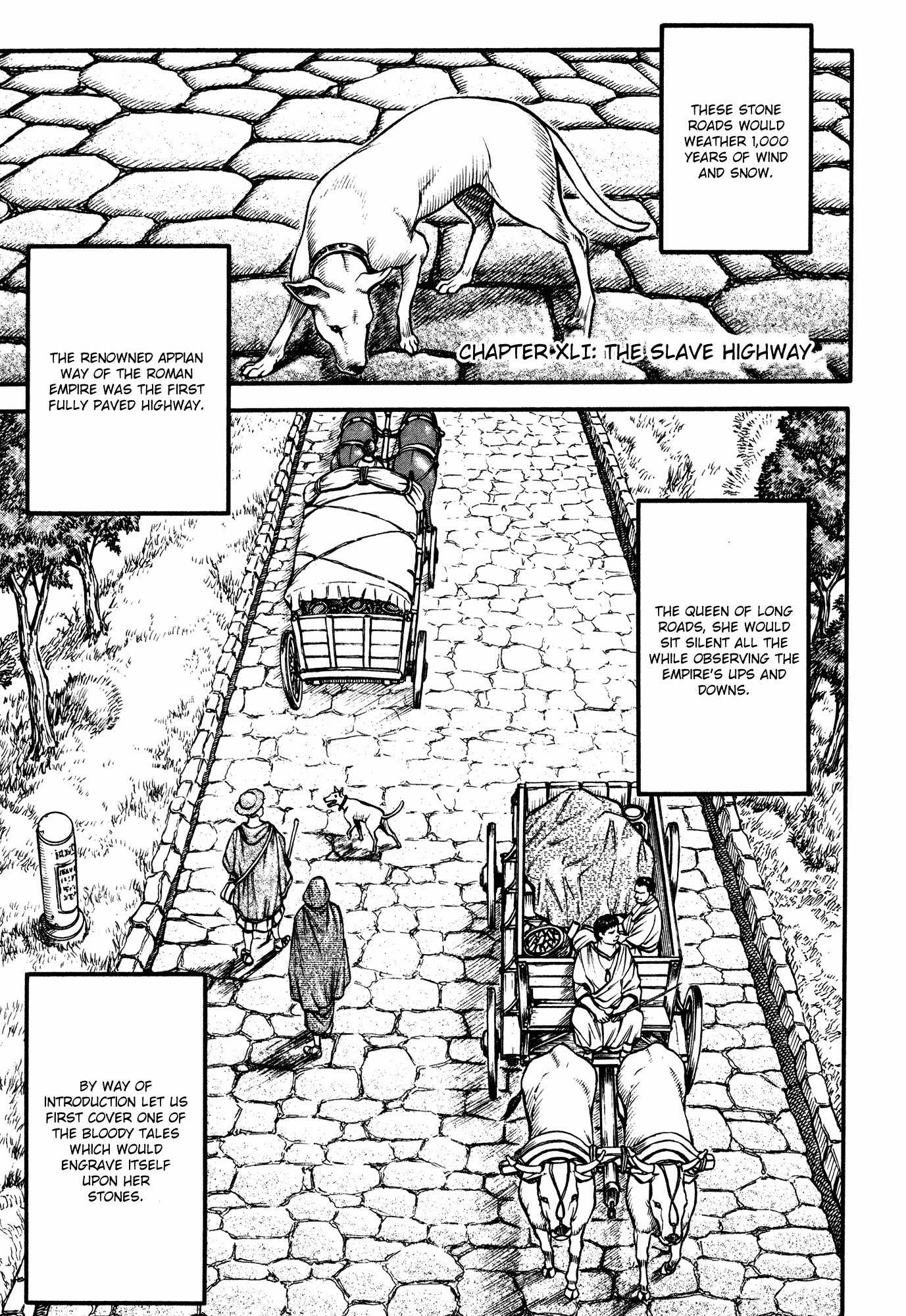 Kento Ankokuden Cestvs Chapter 41 page 4 - Chapter 41: The Slave Highway
