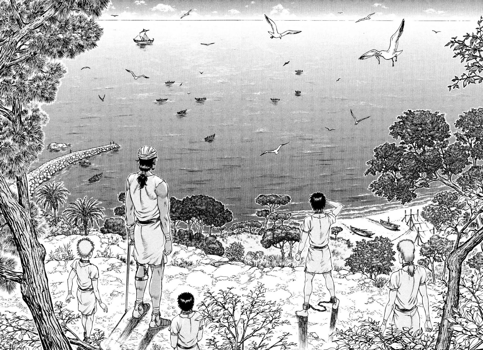 Kento Ankokuden Cestvs Chapter 49 page 10 - Chapter 49: Blue Waters