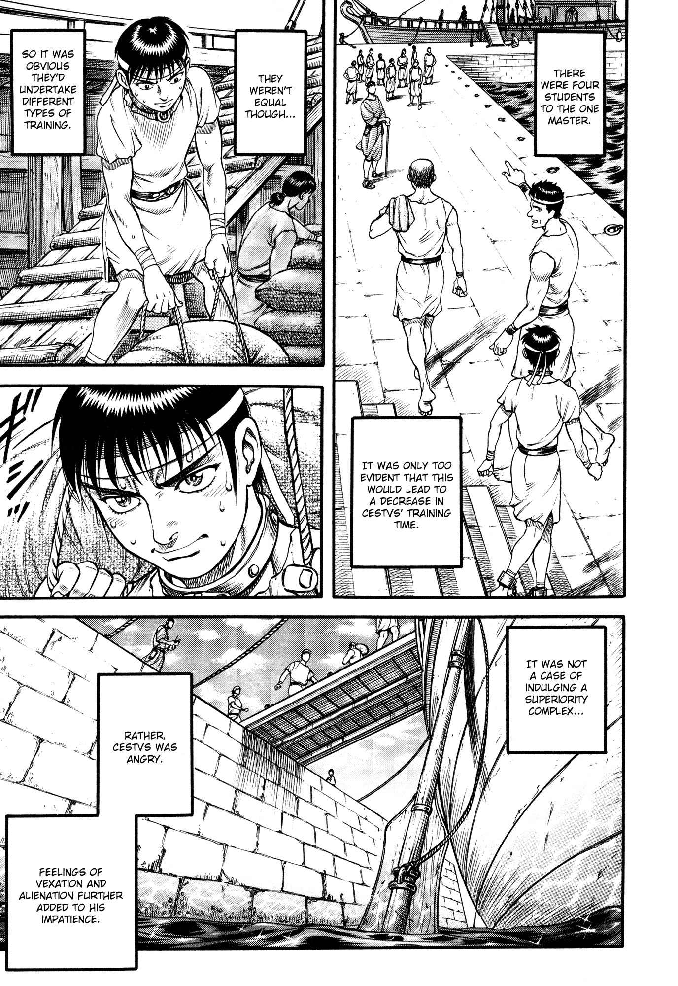Kento Ankokuden Cestvs Chapter 50 page 7 - Chapter 50: Arrivals At The Port