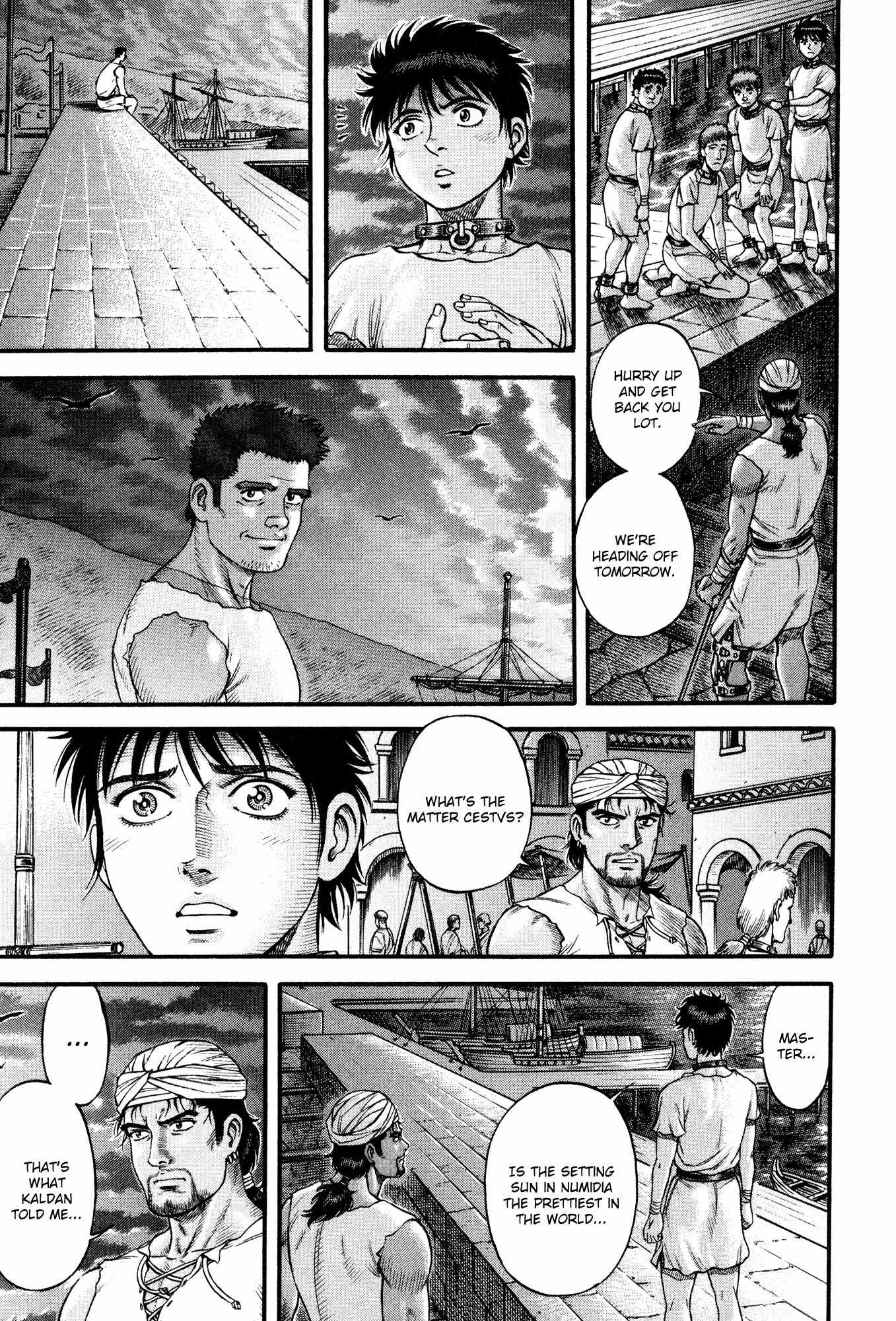 Kento Ankokuden Cestvs Chapter 56 page 20 - Chapter 56: The Setting Sun
