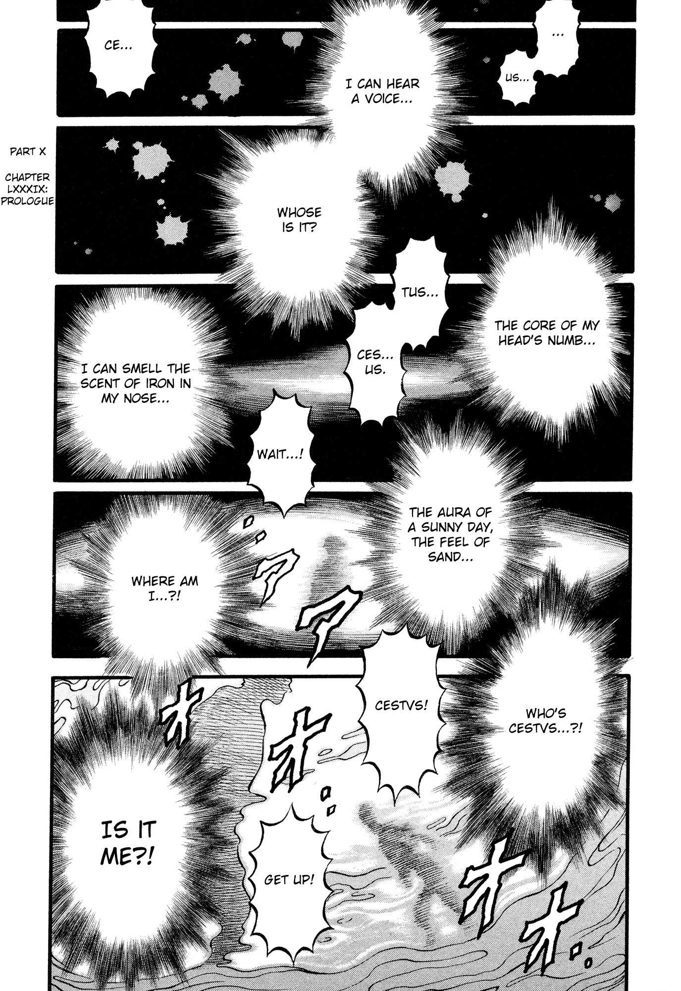 Kento Ankokuden Cestvs Chapter 89 page 4 - Chapter 89: Prologue