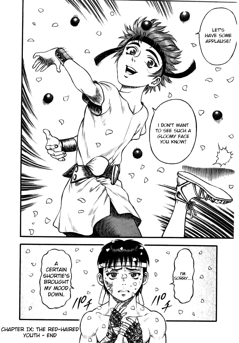 Kento Ankokuden Cestvs Chapter 9 page 33 - Chapter 9: The Red-Haired Youth