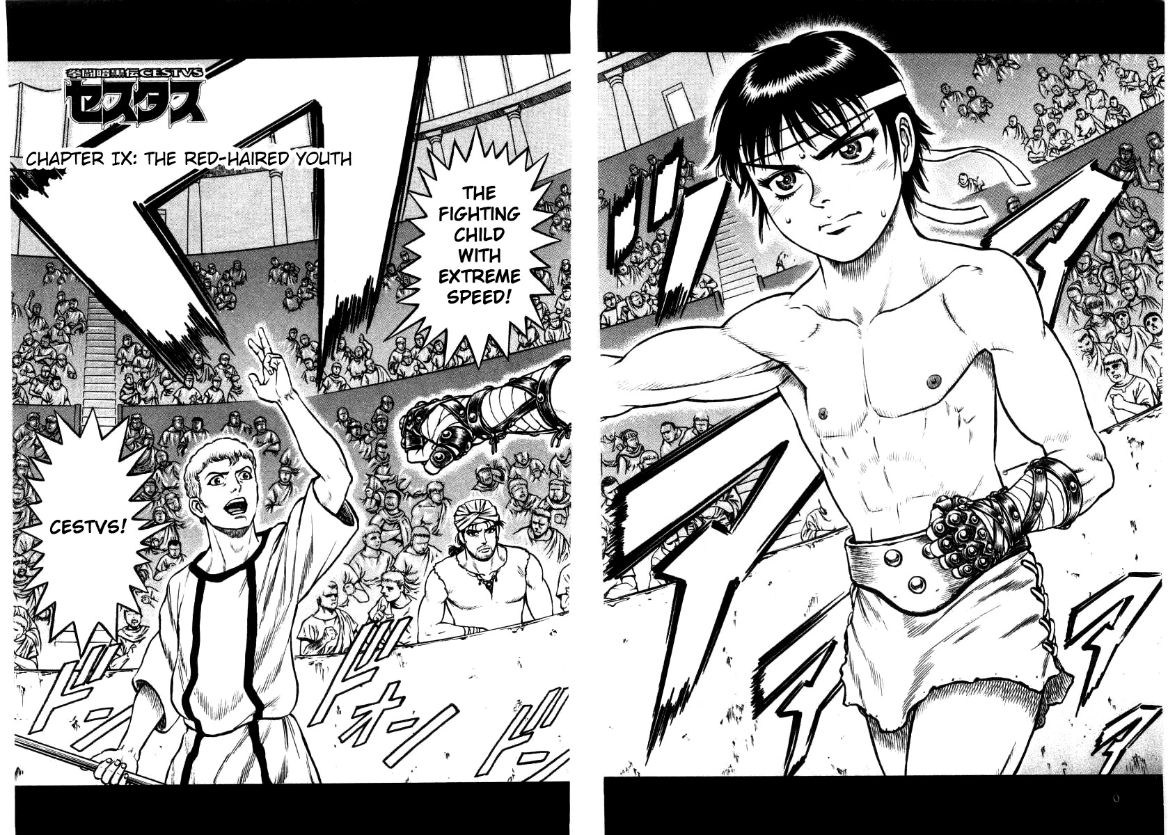 Kento Ankokuden Cestvs Chapter 9 page 6 - Chapter 9: The Red-Haired Youth