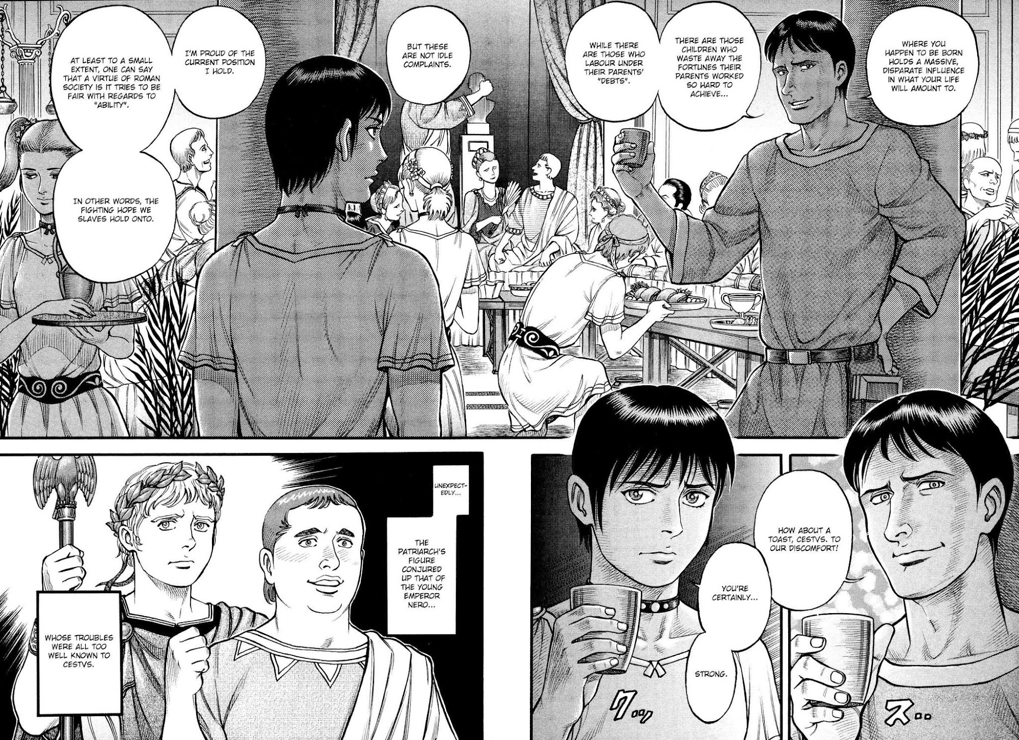 Kento Ankokuden Cestvs Chapter 92 page 13 - Chapter 92: The Banquet