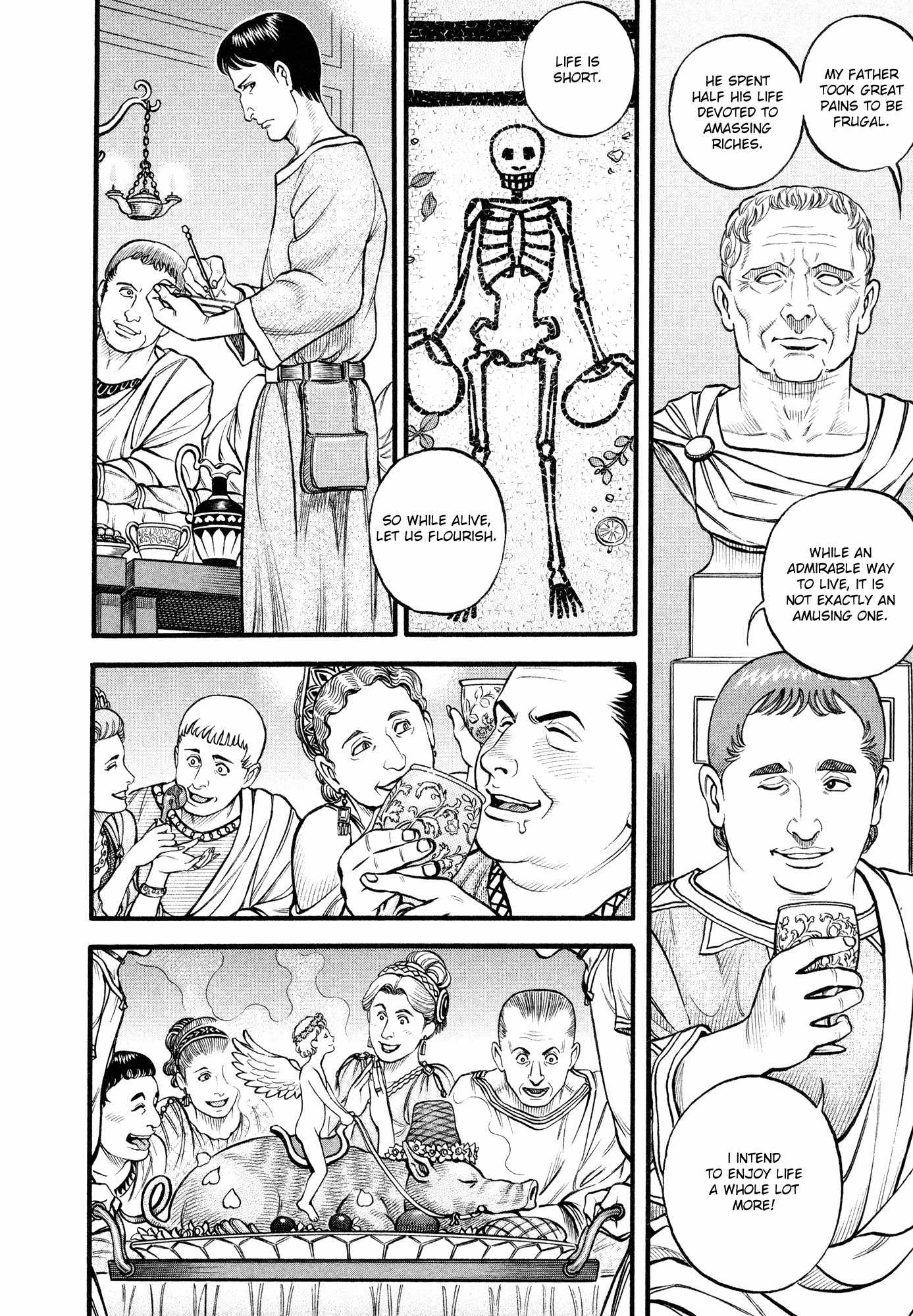 Kento Ankokuden Cestvs Chapter 92 page 7 - Chapter 92: The Banquet