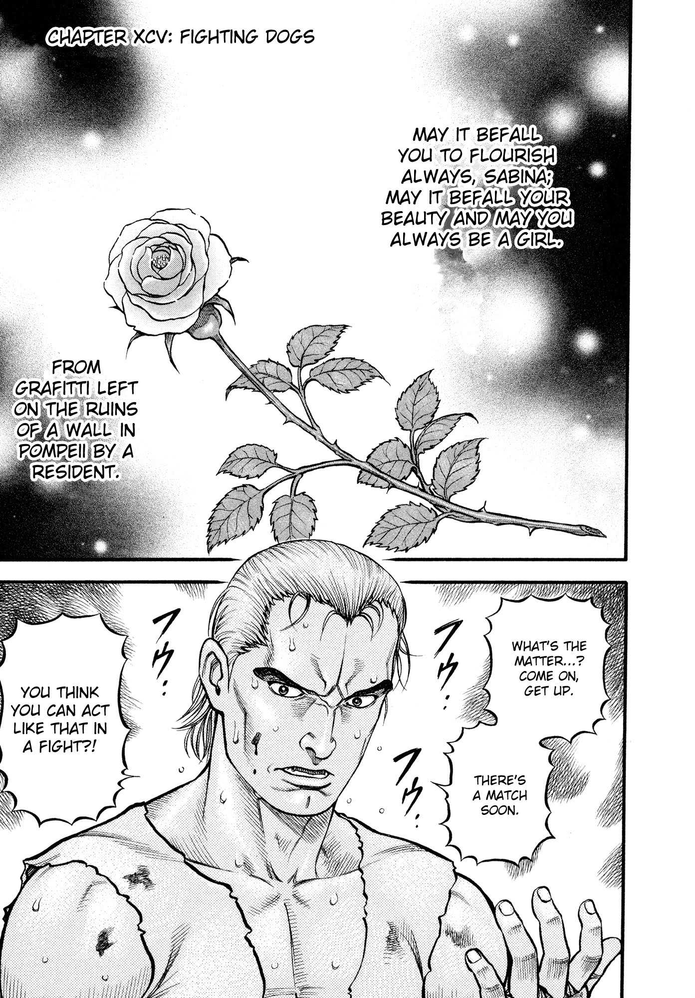 Kento Ankokuden Cestvs Chapter 95 page 1 - Chapter 95: Fighting Dogs