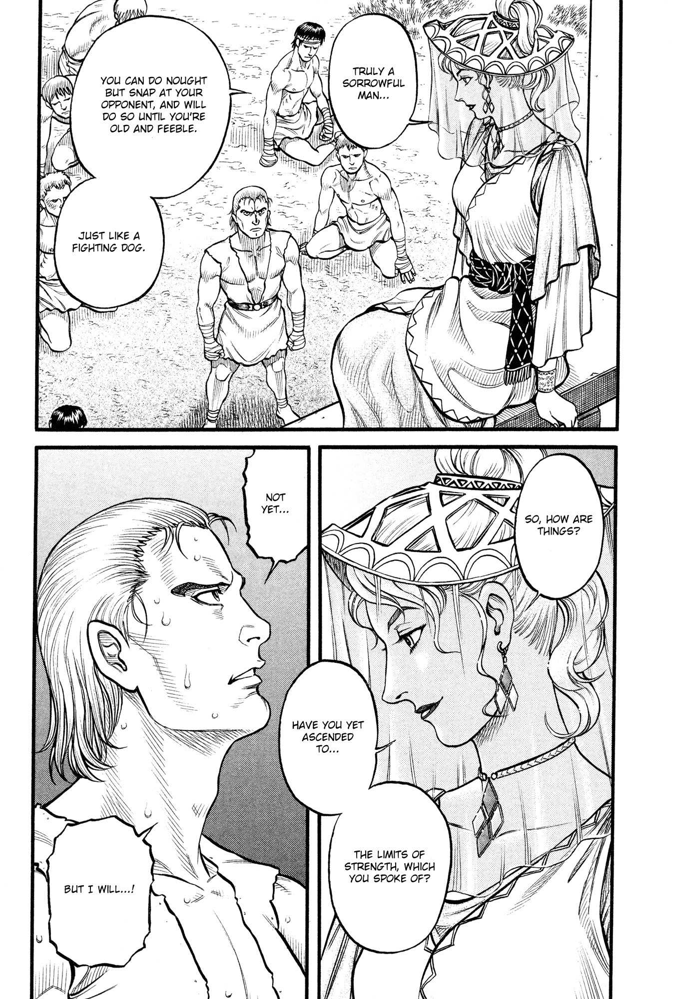 Kento Ankokuden Cestvs Chapter 95 page 5 - Chapter 95: Fighting Dogs