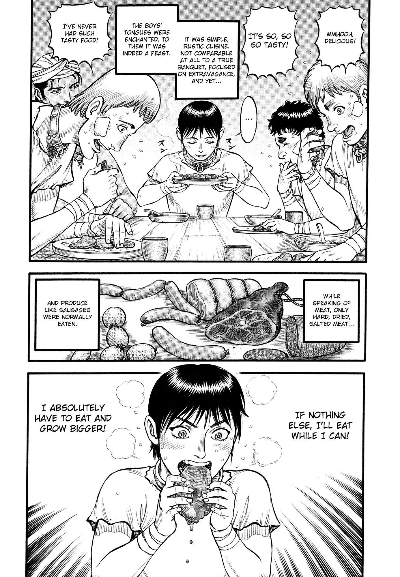 Kento Ankokuden Cestvs Chapter 99 page 12 - Chapter 99: The Slave Boxers' Dinner