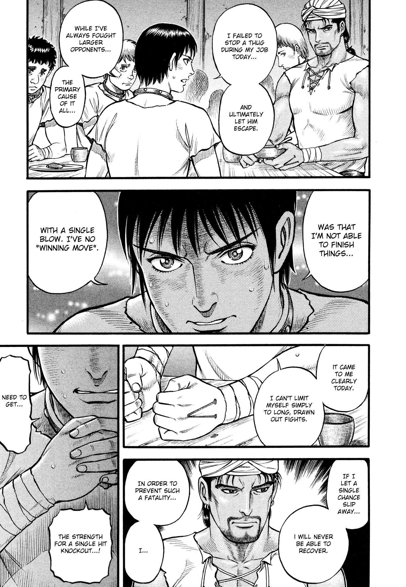 Kento Ankokuden Cestvs Chapter 99 page 14 - Chapter 99: The Slave Boxers' Dinner