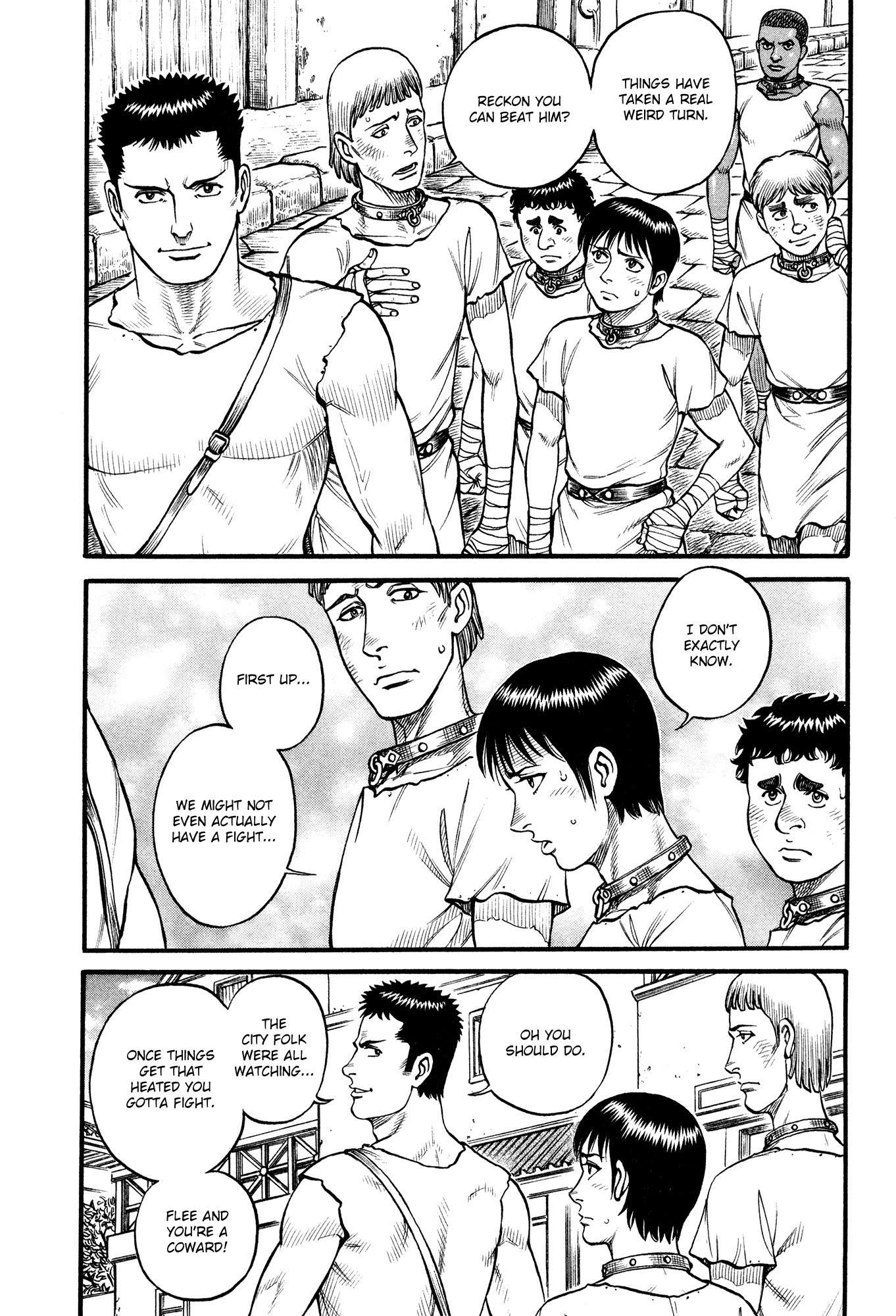Kento Ankokuden Cestvs Chapter 99 page 2 - Chapter 99: The Slave Boxers' Dinner